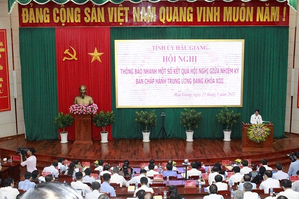 Hậu Giang: Kiên quyết, kiên trì đấu tranh phòng, chống tham nhũng, tiêu cực