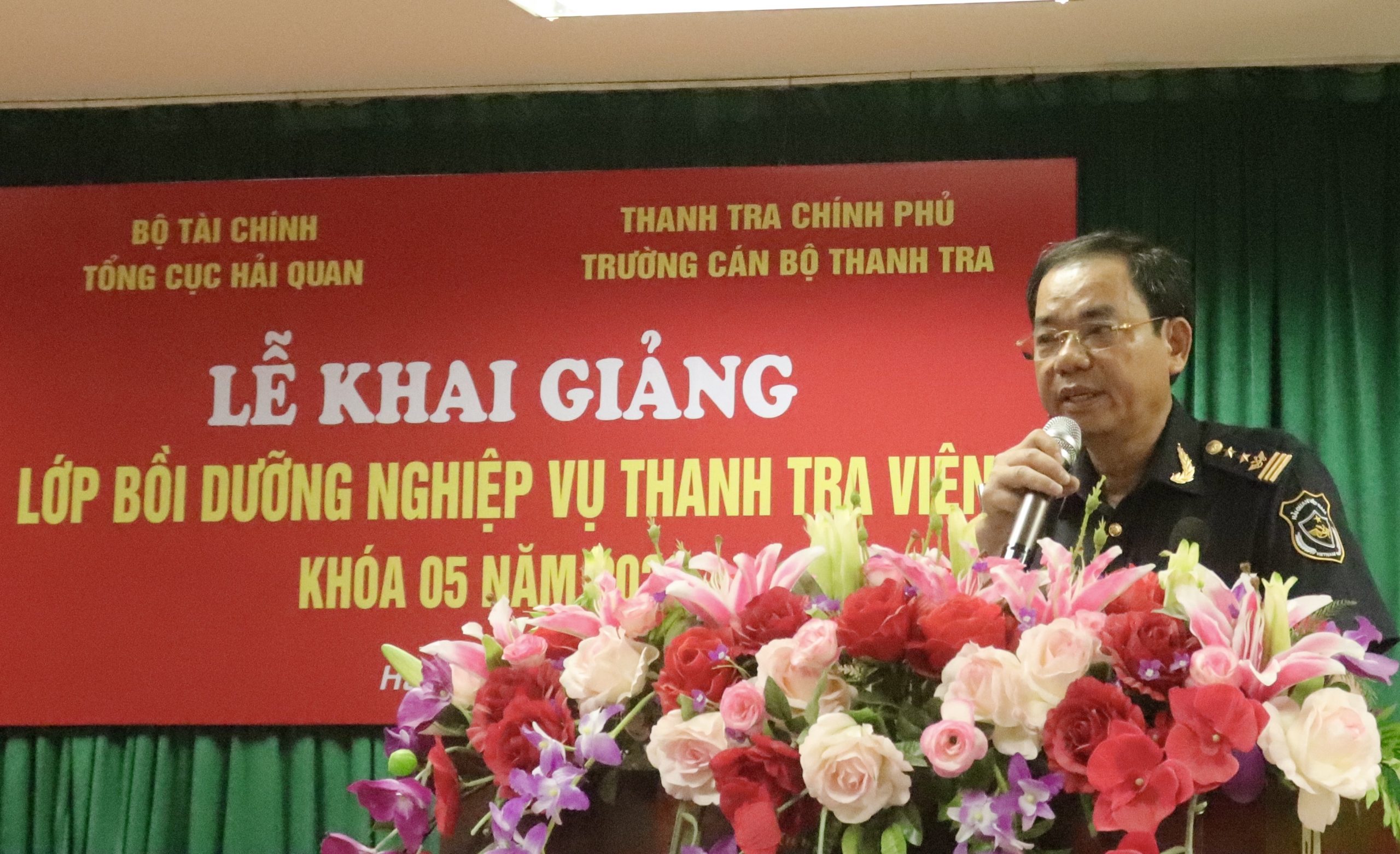 Khai giảng lớp bồi dưỡng nghiệp vụ Thanh tra viên K5/2023 cho cán bộ đang công tác trong ngành Hải Quan