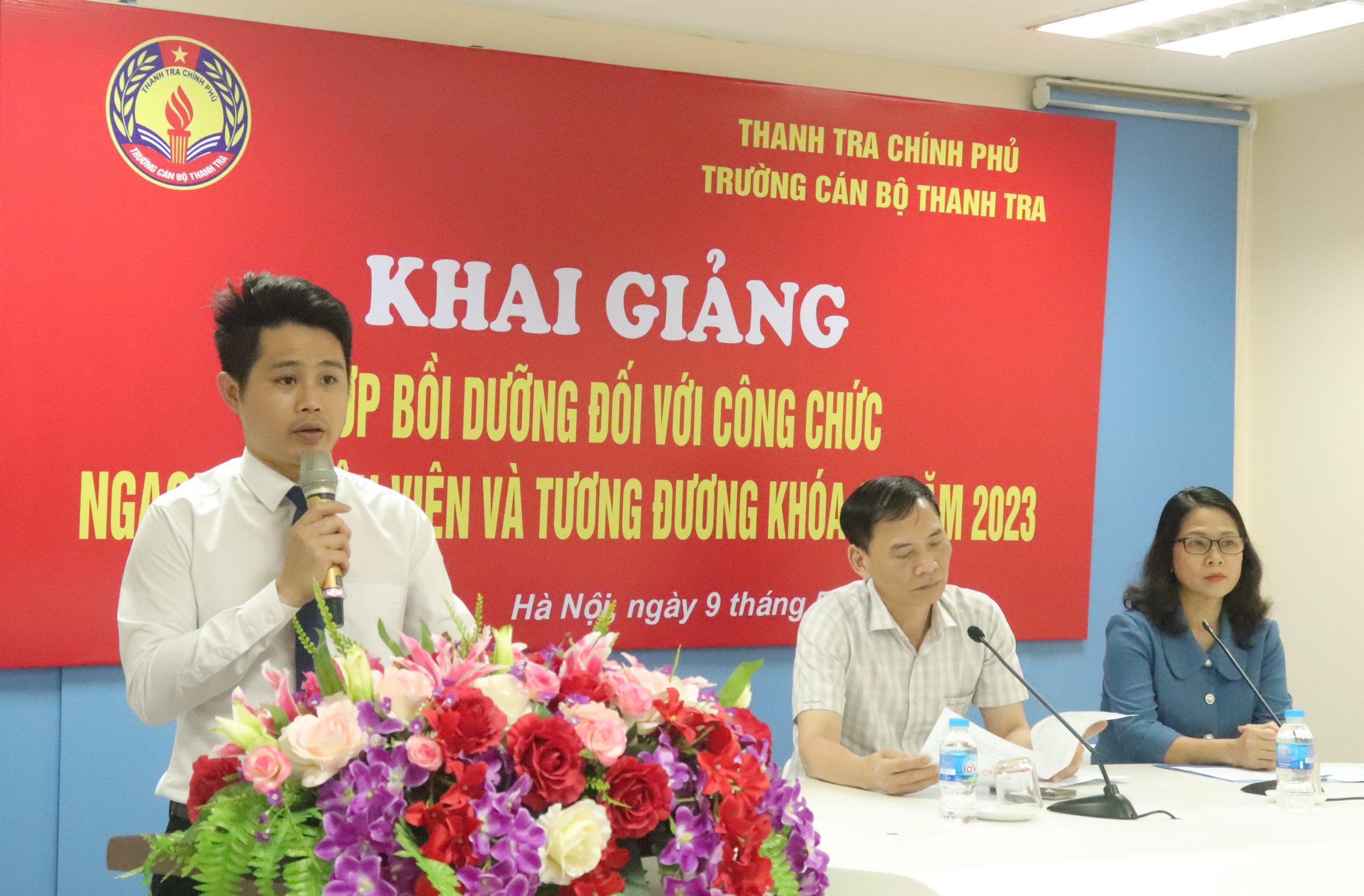 Gần 60 học viên tham dự lớp bồi dưỡng đối với công chức, viên chức ngạch chuyên viên và tương đương khóa 01 năm 2023