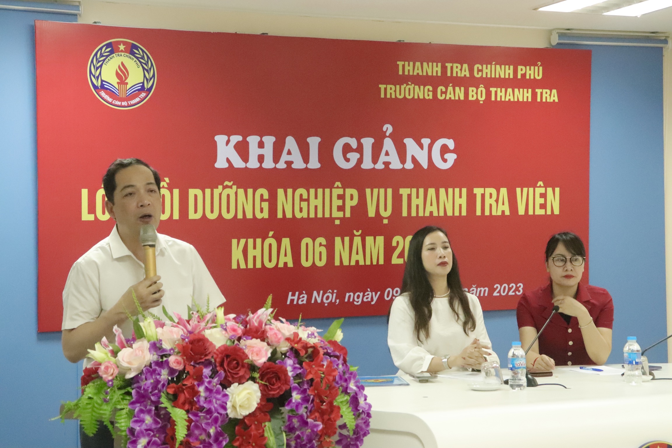 Khai giảng lớp bồi dưỡng nghiệp vụ Thanh tra viên K6 năm 2023 theo hình thức trực tuyến cho các tỉnh Miền Đông Nam Bộ