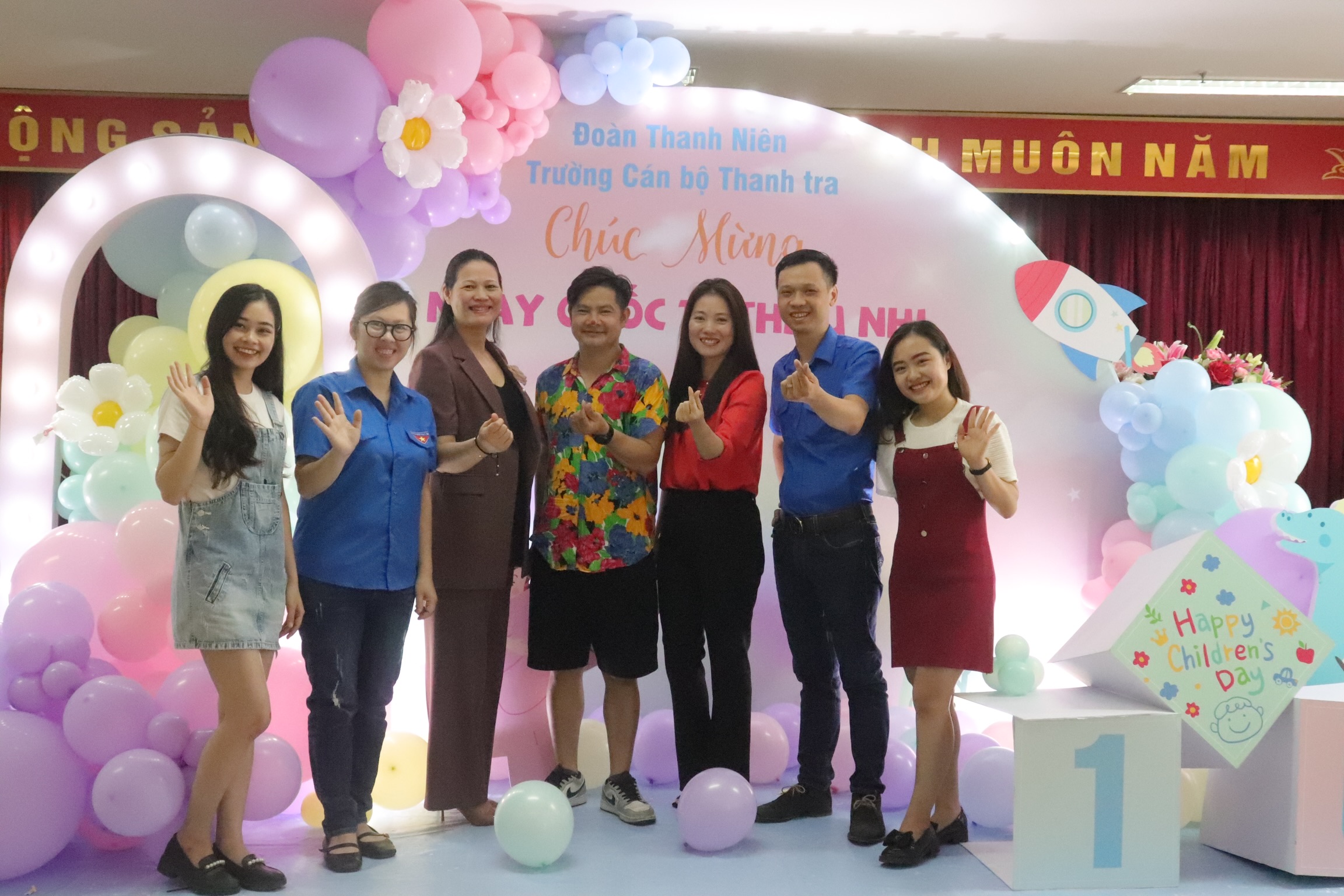 Trường Cán bộ Thanh tra tổ chức ngày Quốc tế thiếu nhi 1/6 cho các cháu thiếu niên, nhi đồng