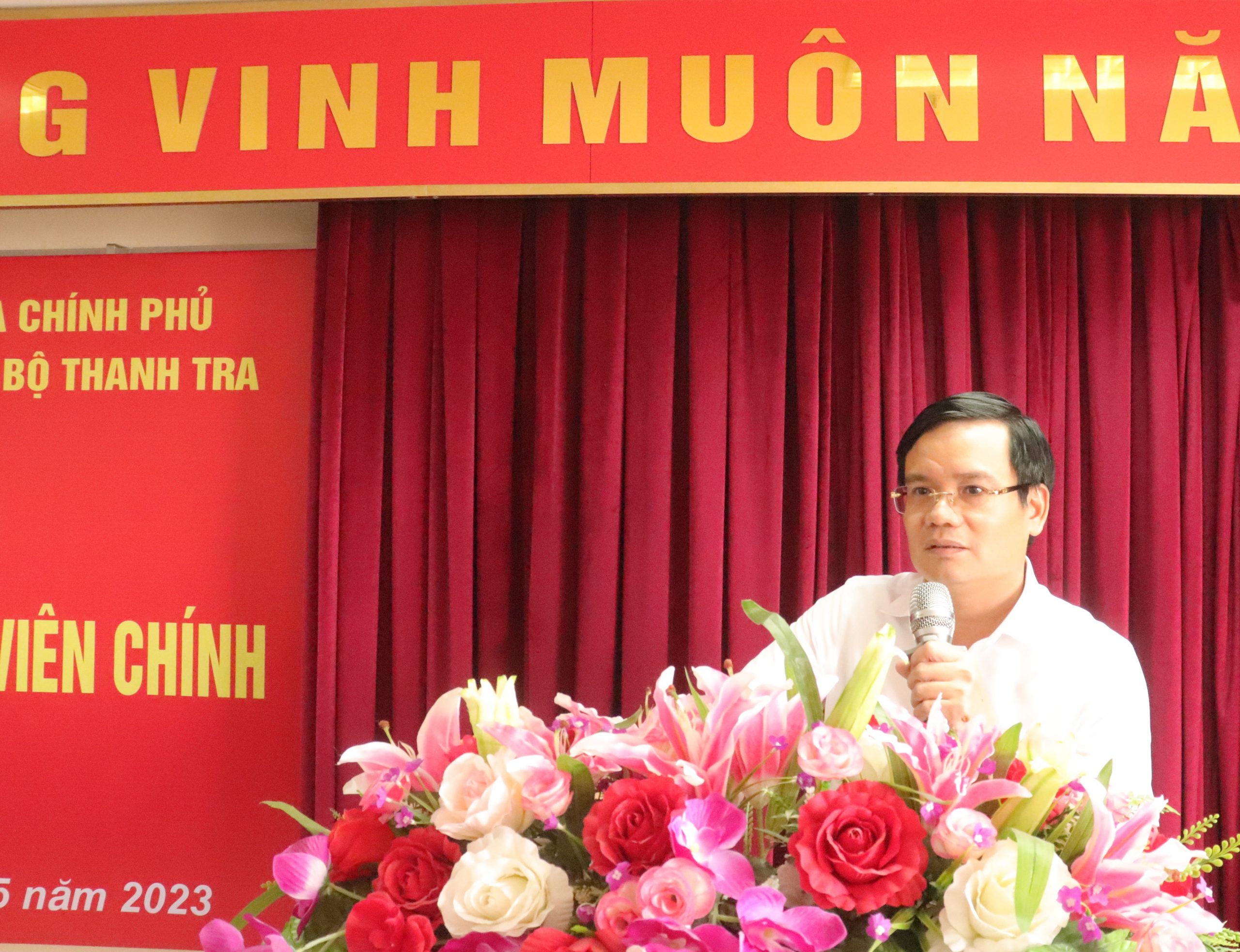 Bế giảng lớp Bồi dưỡng nghiệp vụ Thanh tra viên chính Khóa 04 năm 2023