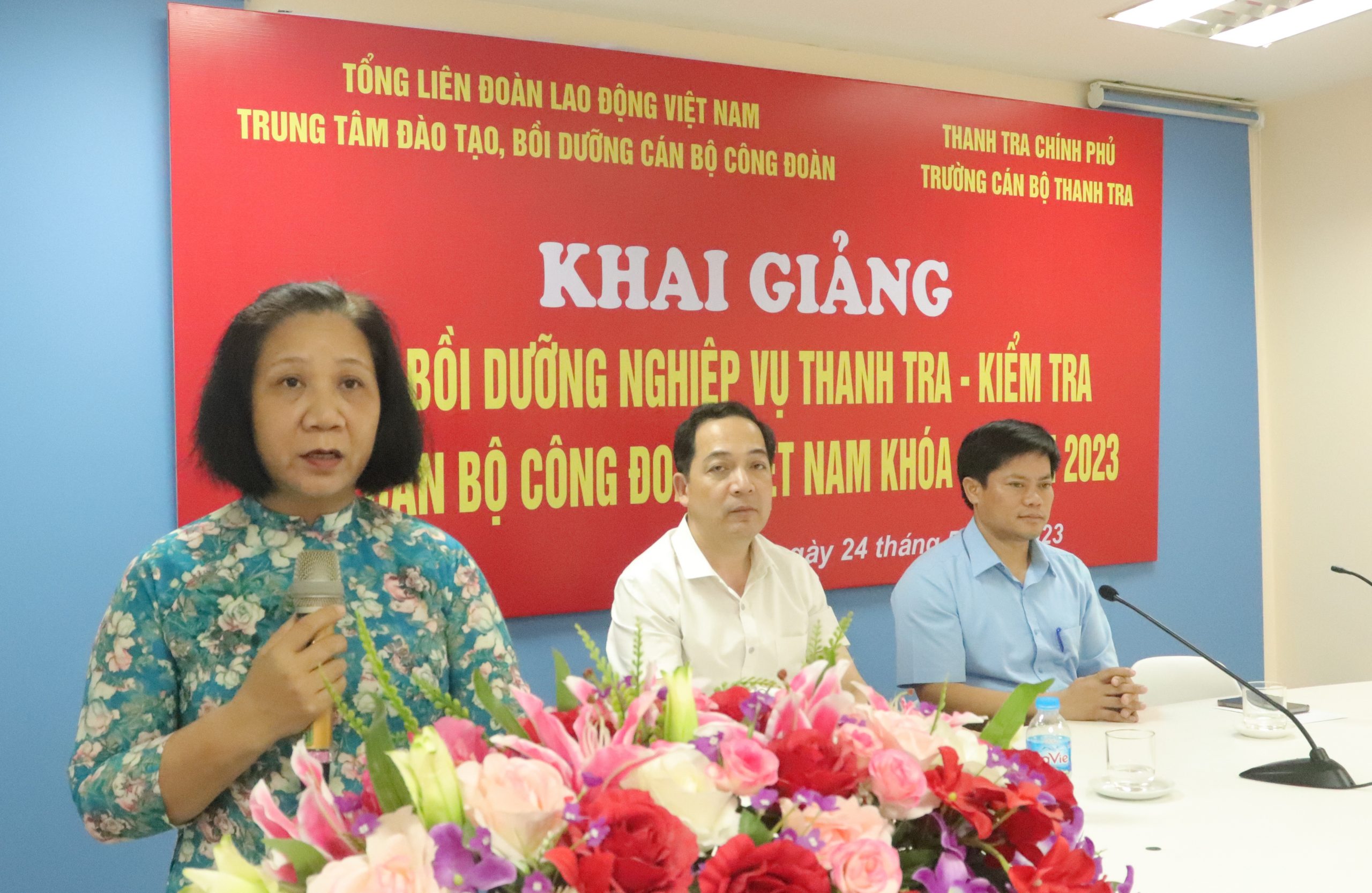 Khai giảng lớp Bồi dưỡng nghiệp vụ thanh tra – kiểm tra cho cán bộ Công đoàn Việt Nam khóa 03/3023