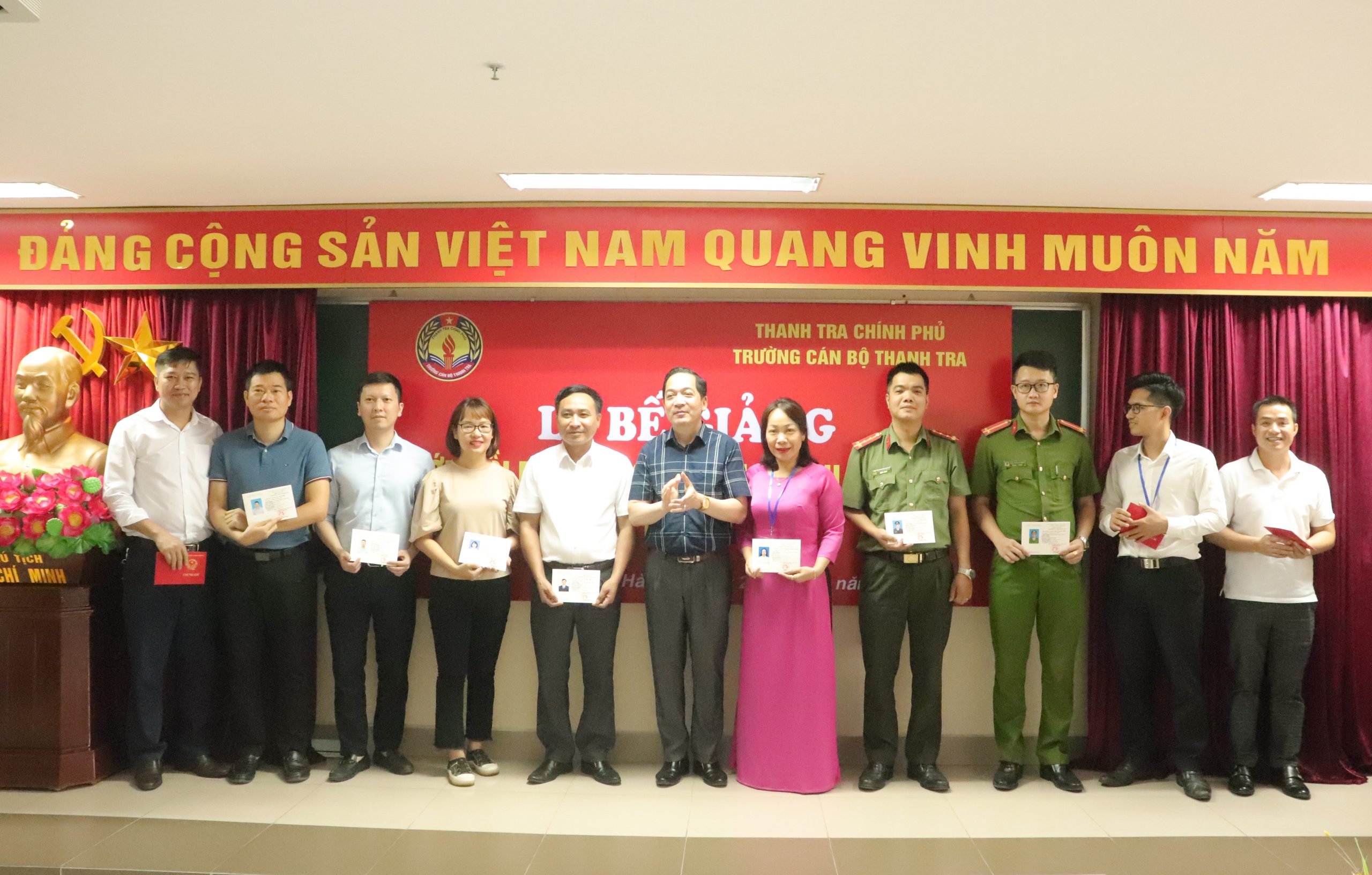 Lễ Bế giảng lớp bồi dưỡng nghiệp vụ Thanh tra viên K03 năm 2023