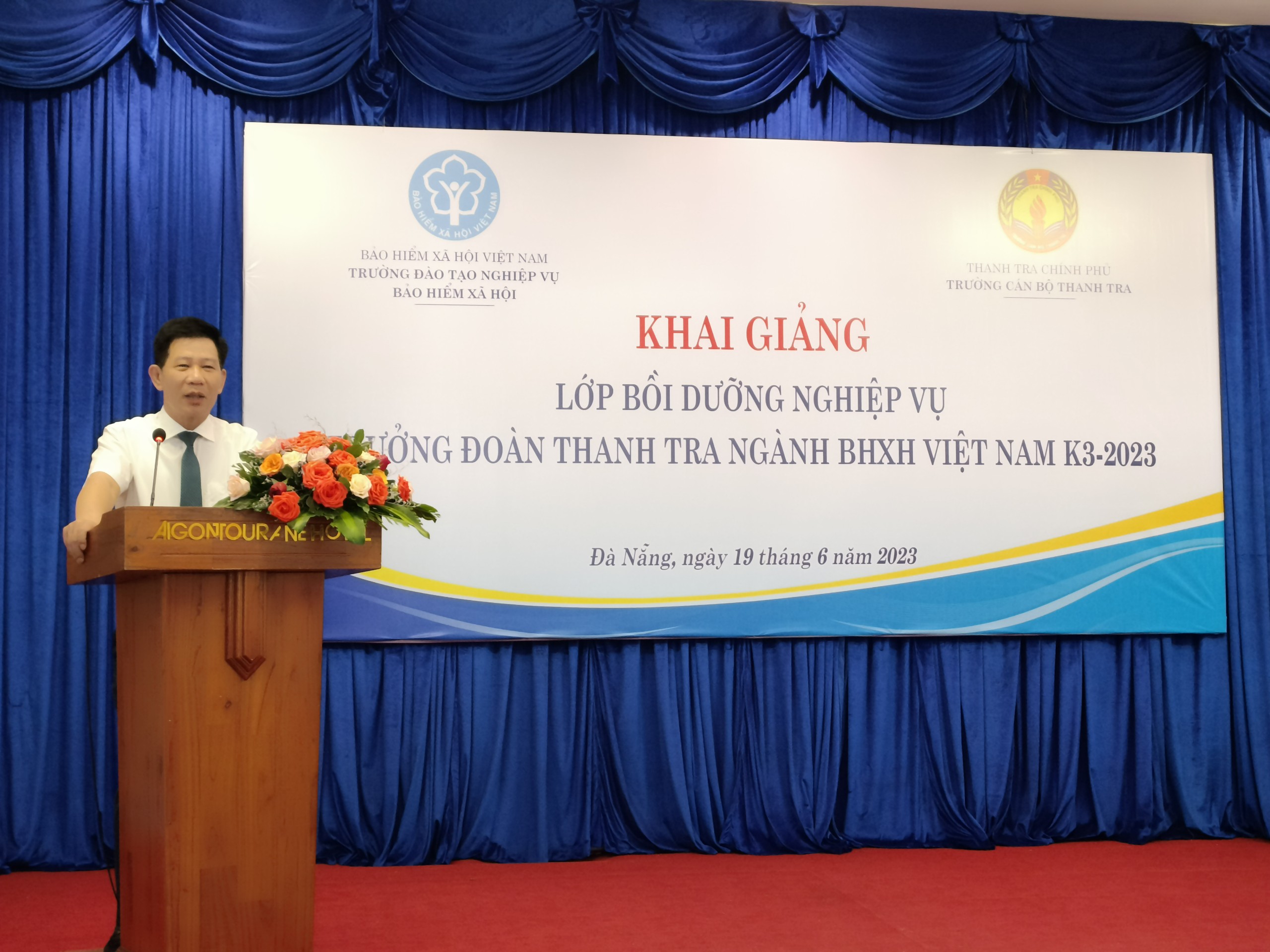 Khai giảng lớp Bồi dưỡng nghiệp vụ Trưởng đoàn thanh tra ngành BHXH Việt Nam khóa 03/2023