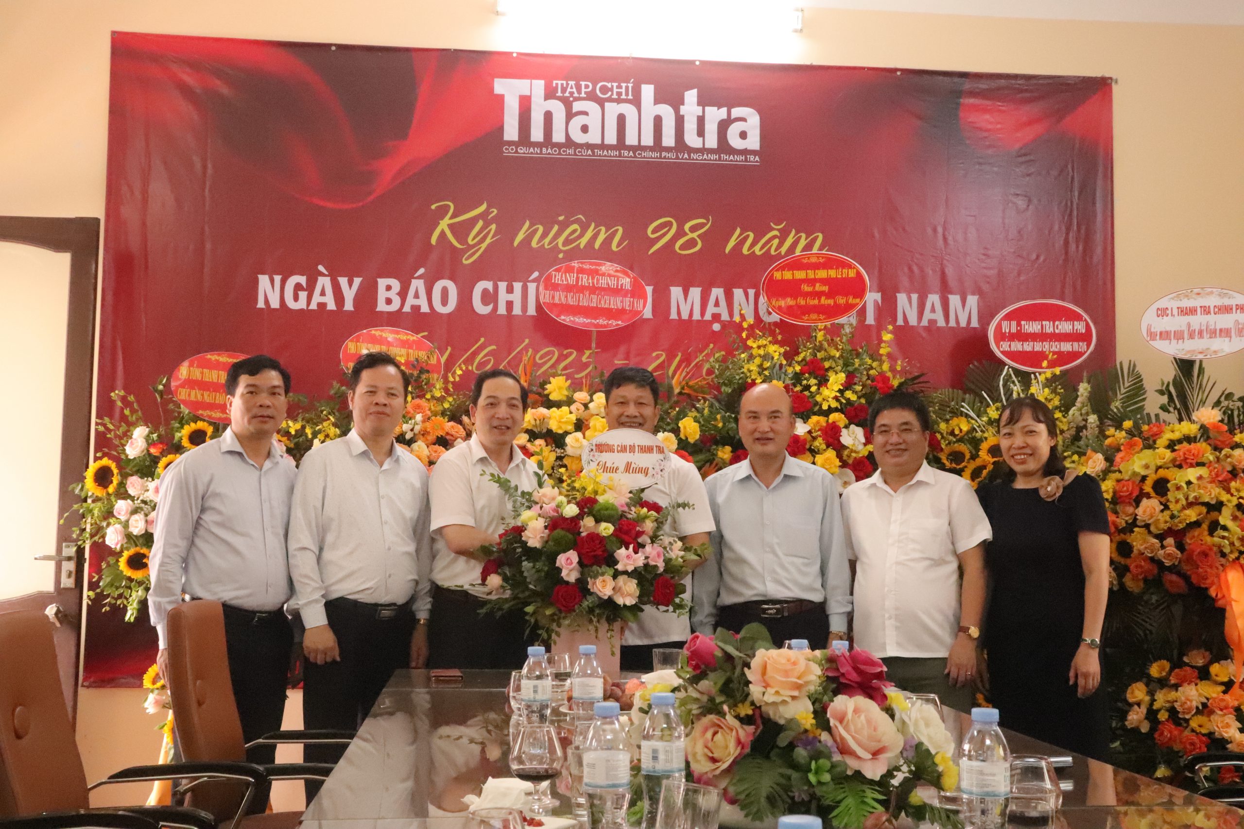 Lãnh đạo Trường Cán bộ Thanh tra chúc mừng ngày Báo chí Cách mạng Việt Nam 21/6