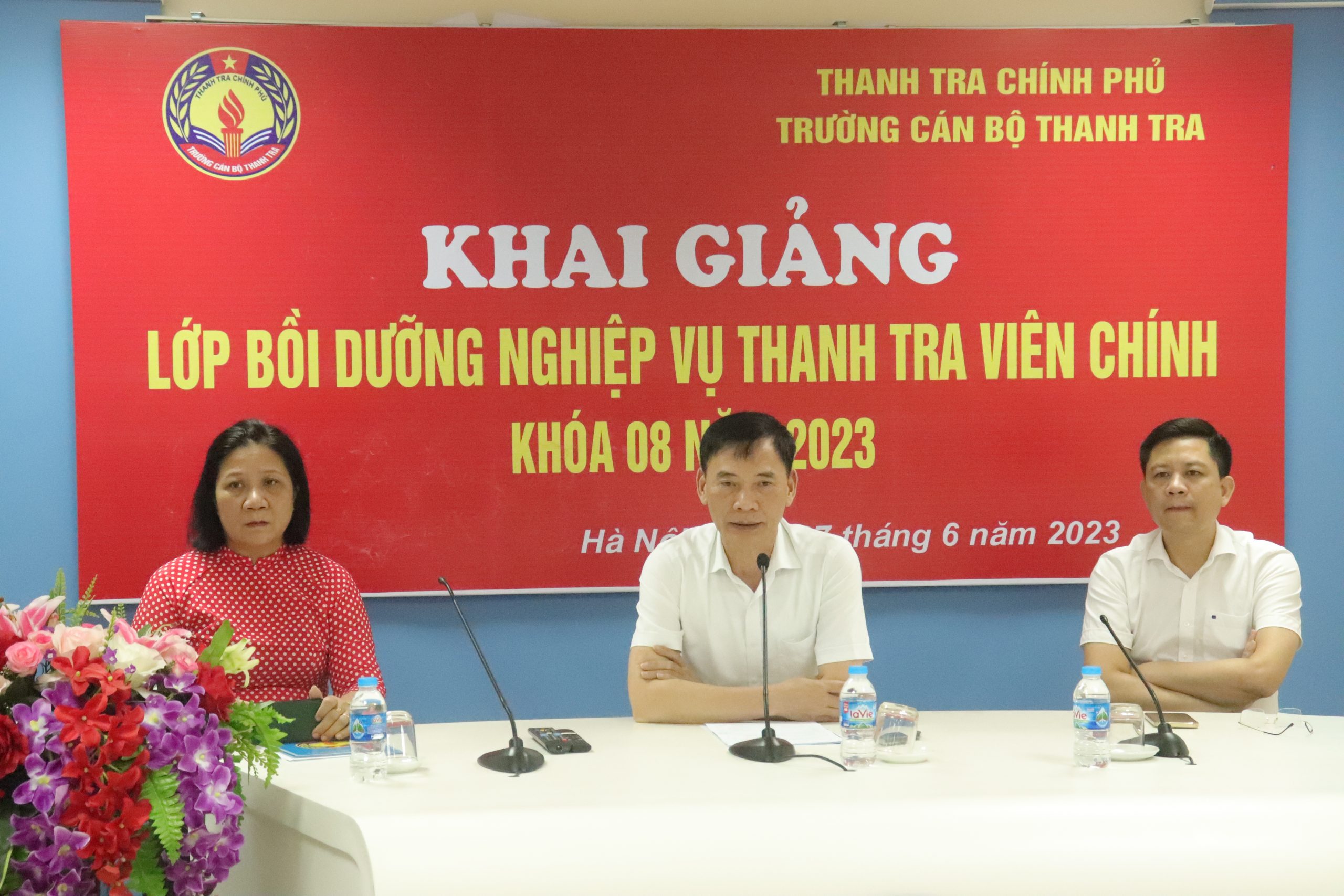 Khai giảng Lớp Bồi dưỡng nghiệp vụ Thanh tra viên chính K08-2023 cho công chức ngành Thanh tra của các tỉnh miền Đông Nam Bộ
