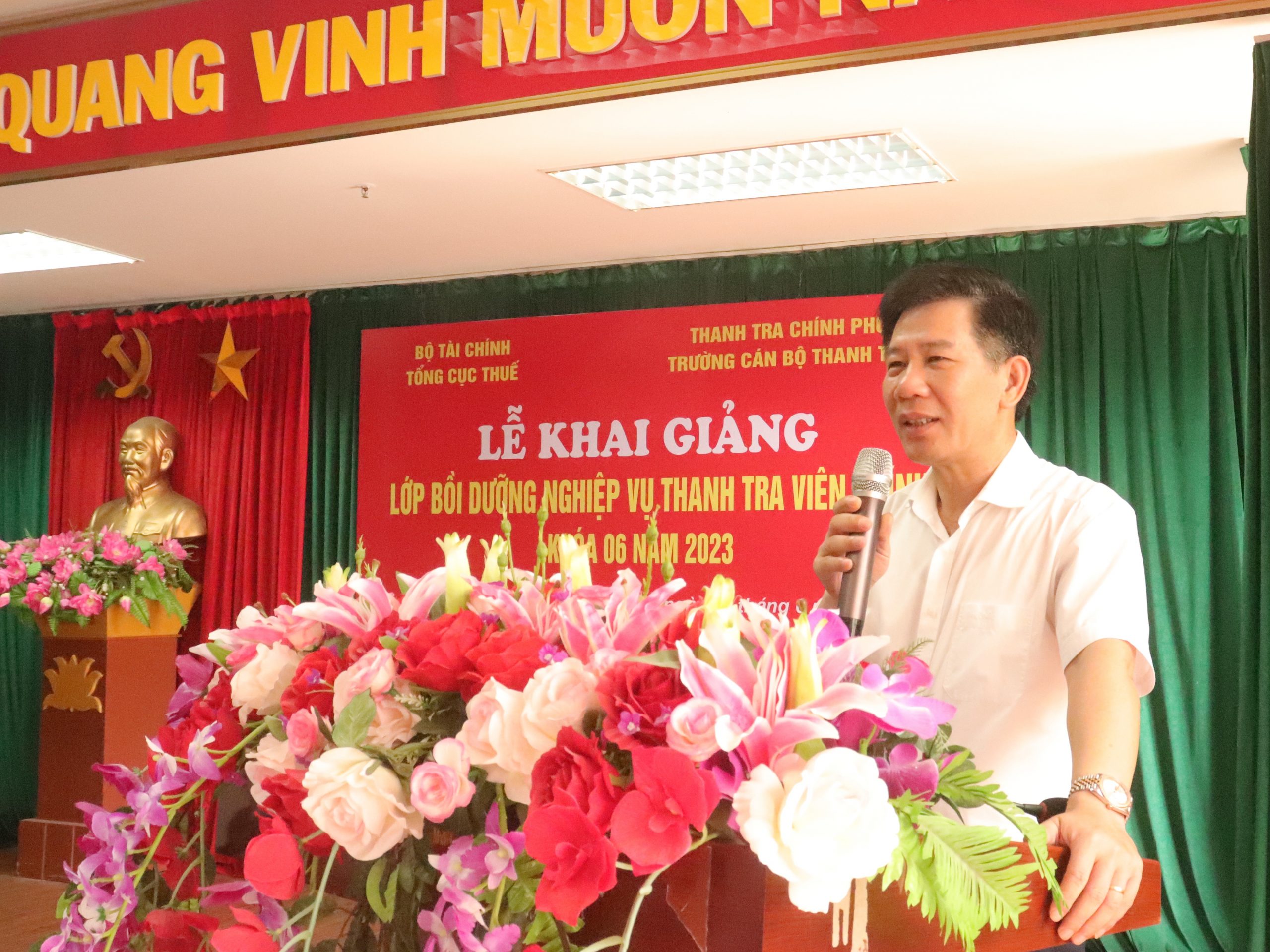 Khai giảng lớp bồi dưỡng nghiệp vụ Thanh tra viên chính K06 năm 2023