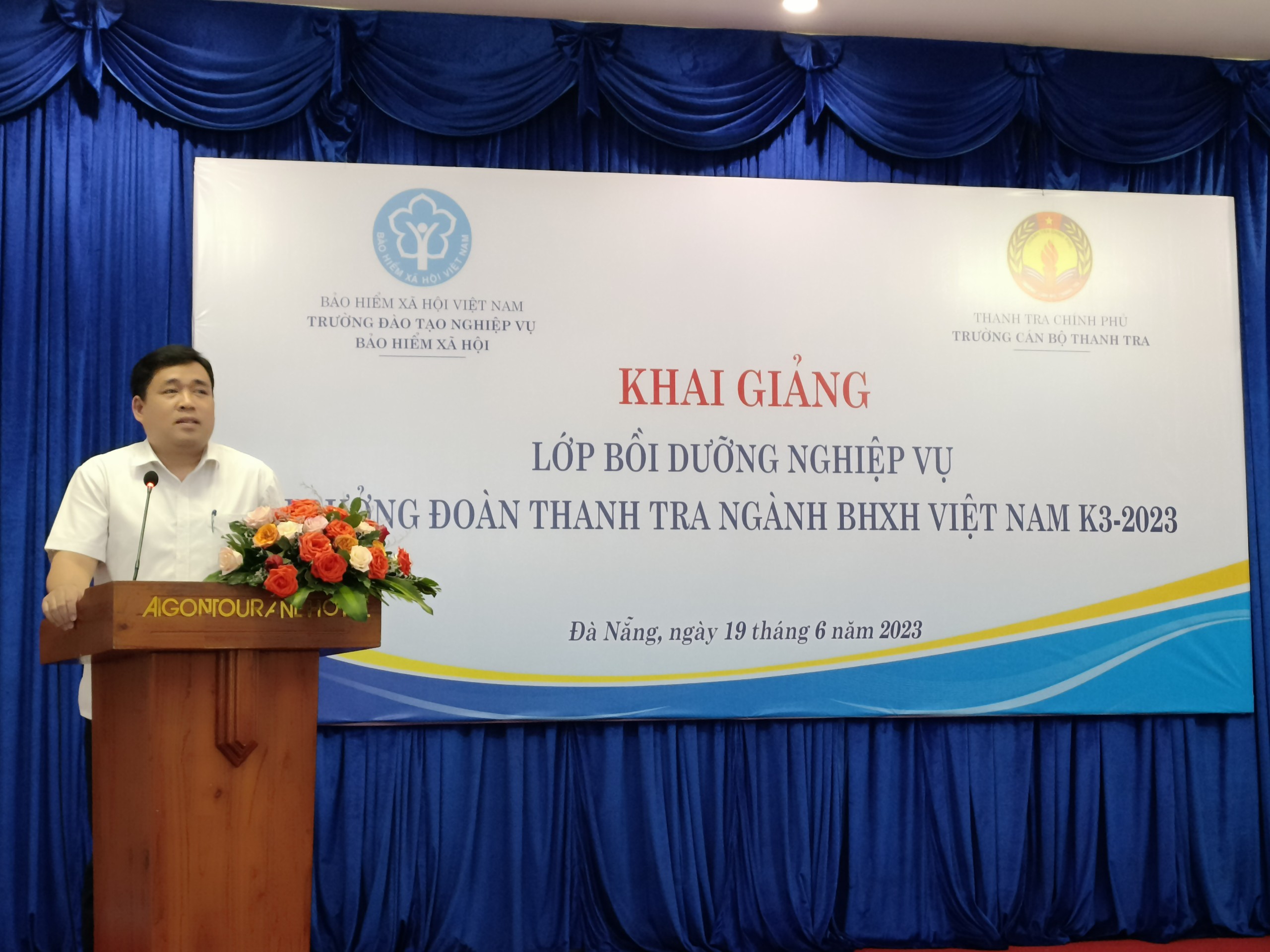 Khai giảng lớp Bồi dưỡng nghiệp vụ Trưởng đoàn thanh tra ngành BHXH Việt Nam khóa 03/2023