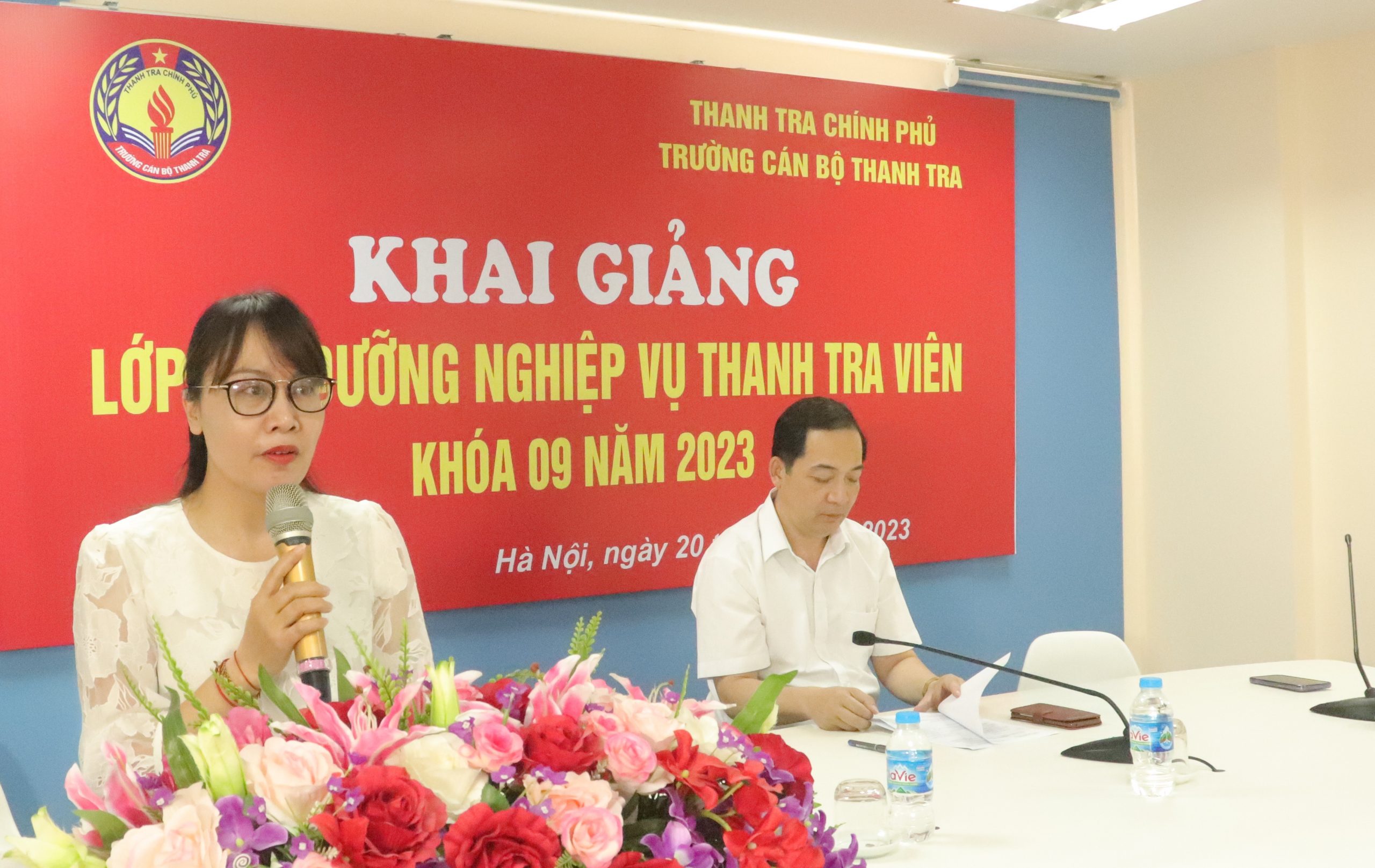 Khai giảng lớp Bồi dưỡng Nghiệp vụ thanh tra viên Khóa 9 năm 2023 theo hình thức trực tuyến