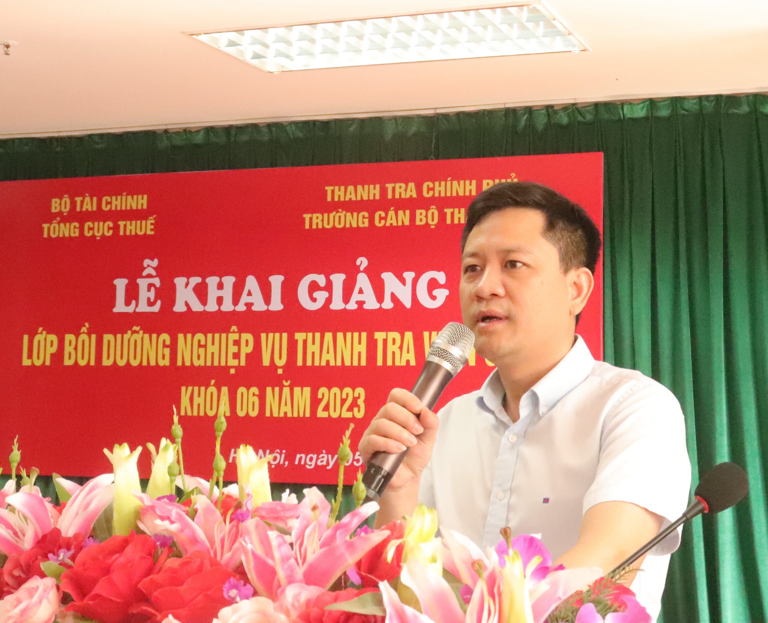 Khai giảng lớp bồi dưỡng nghiệp vụ Thanh tra viên chính K06 năm 2023