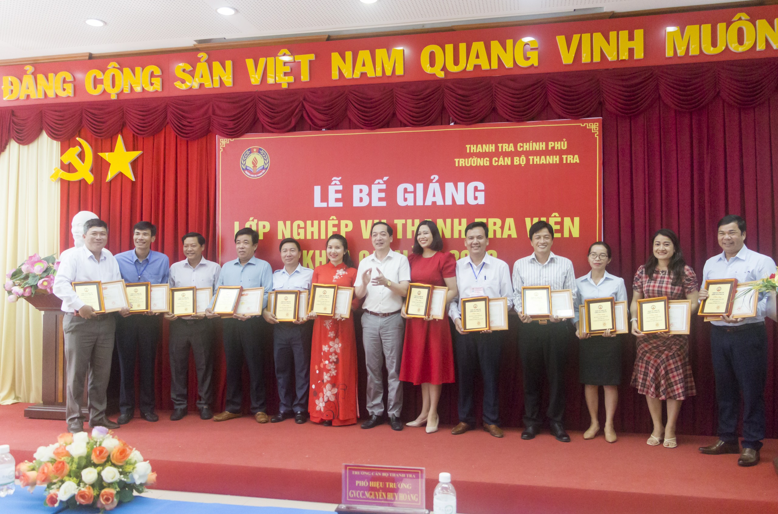 Lễ Bế giảng lớp bồi dưỡng nghiệp vụ Thanh tra viên K04 năm 2023