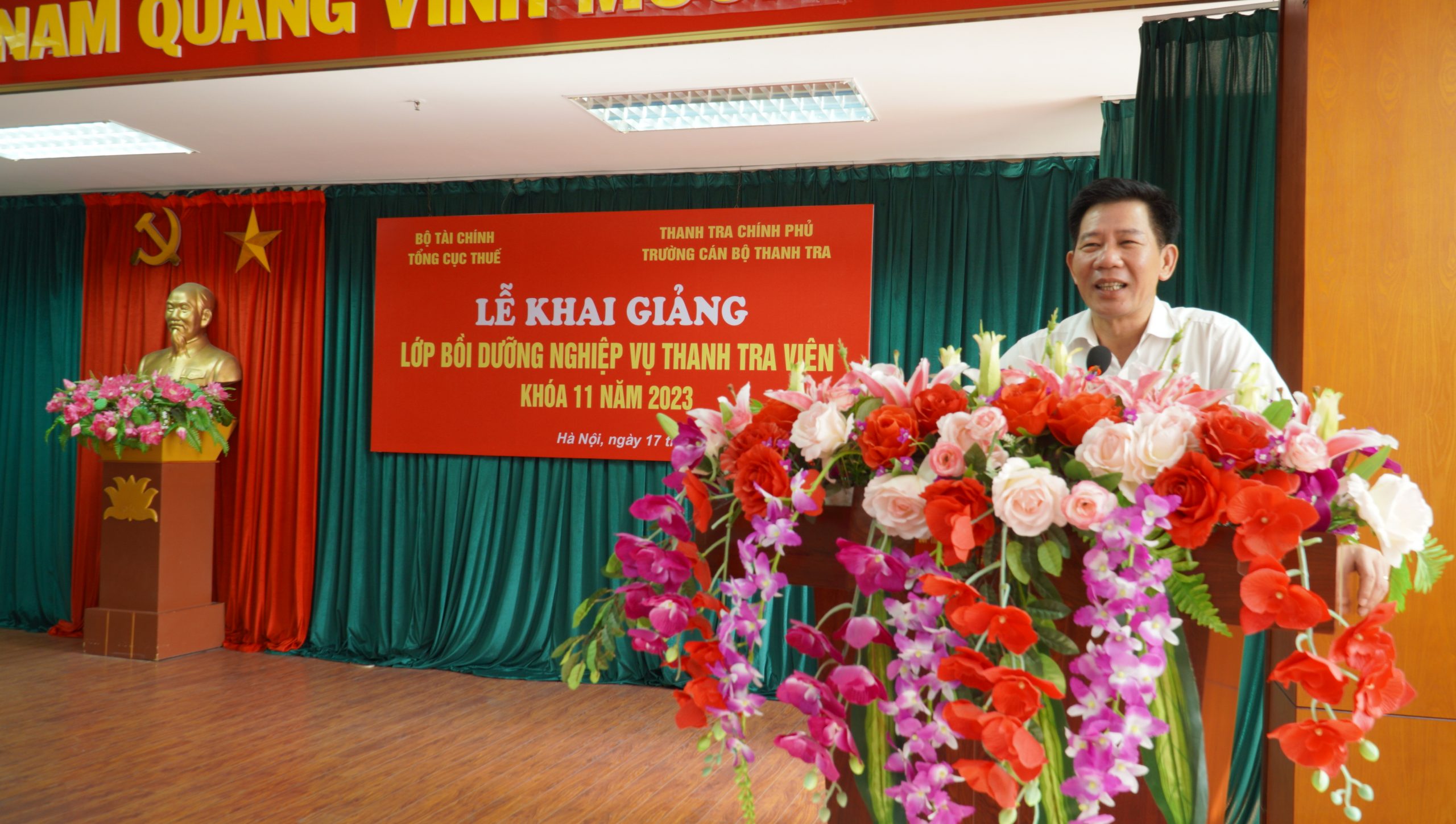 Khai giảng lớp bồi dưỡng nghiệp vụ thanh tra viên K11 năm 2023