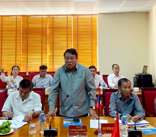 Đoàn Cán bộ Thanh tra Nhà nước Lào thăm và làm việc với Thanh tra Quảng Ninh