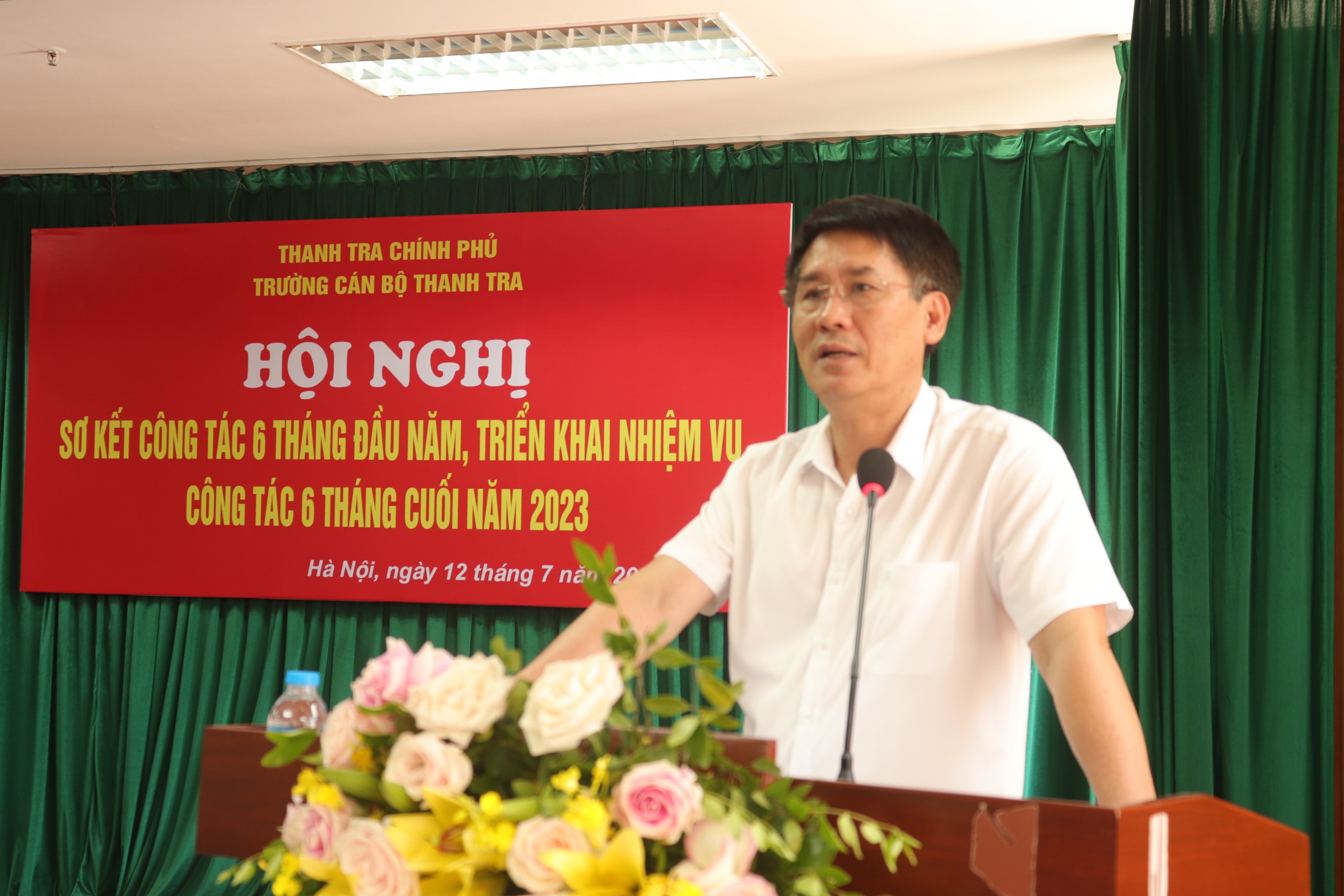 Trường Cán bộ Thanh tra sơ kết công tác 6 tháng đầu năm 2023