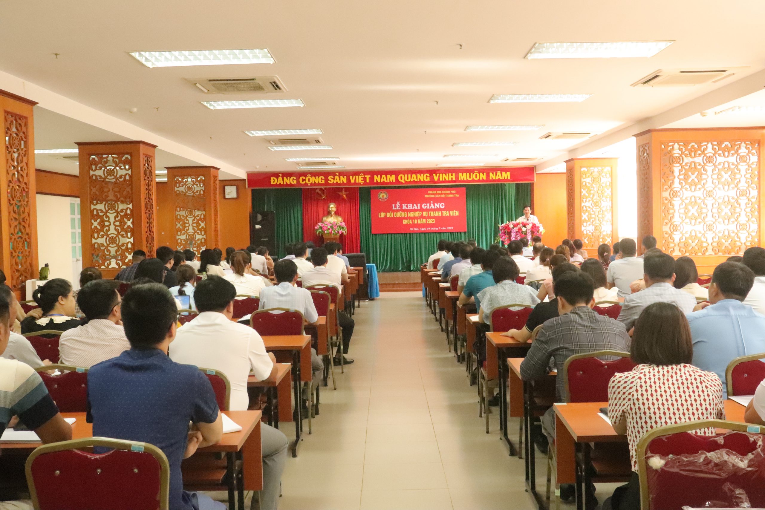 Khai giảng lớp bồi dưỡng nghiệp vụ Thanh tra viên K10 năm 2023