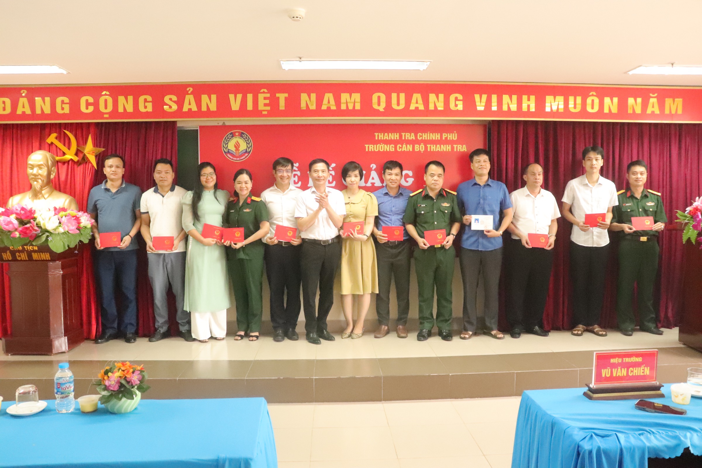 Lễ Bế giảng lớp bồi dưỡng nghiệp vụ Thanh tra viên chính K07 năm 2023