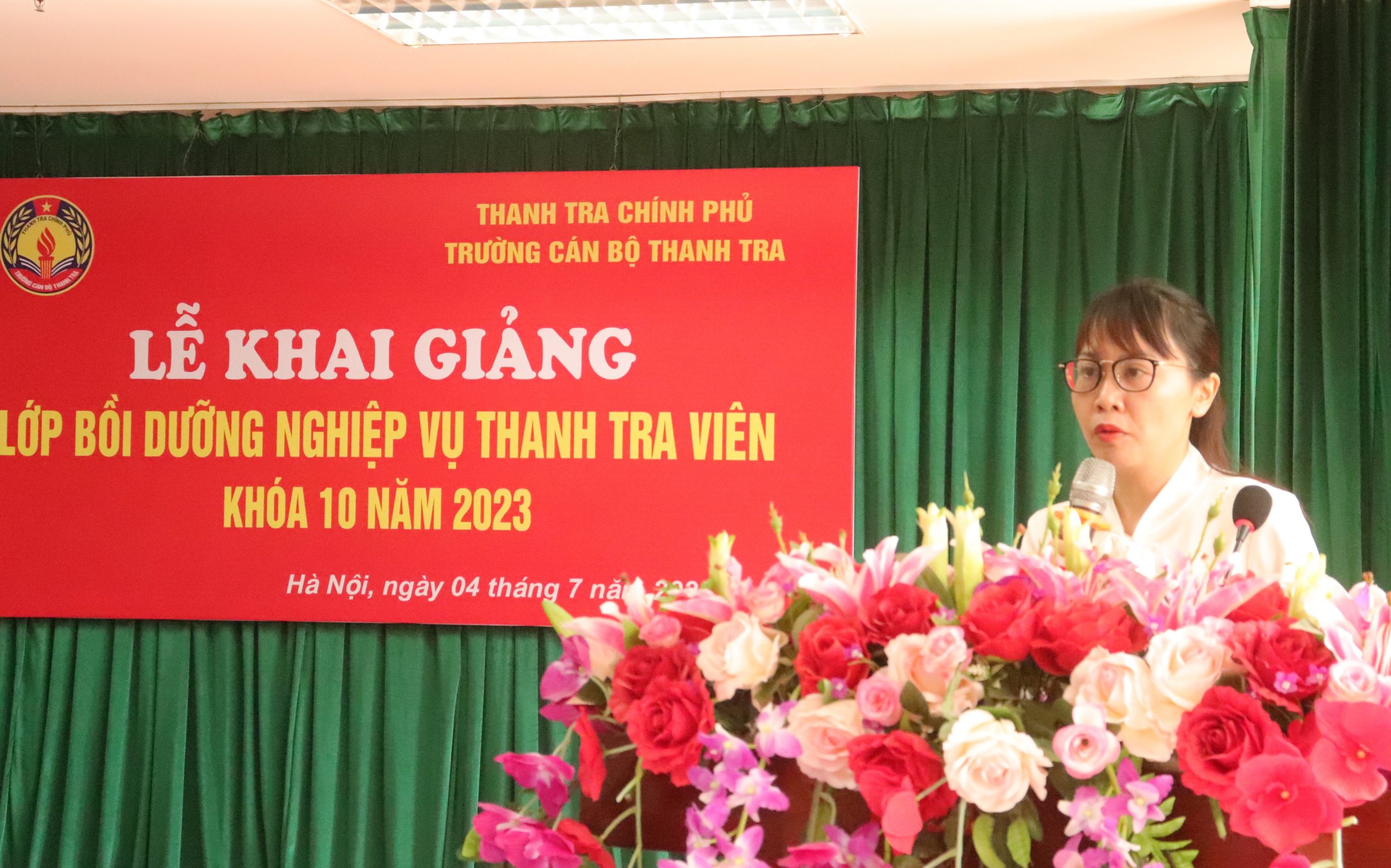 Khai giảng lớp bồi dưỡng nghiệp vụ Thanh tra viên K10 năm 2023