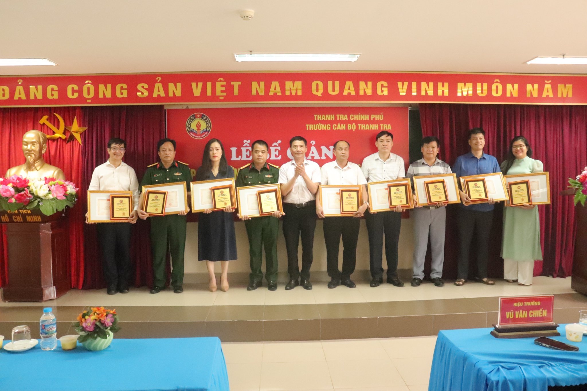 Lễ Bế giảng lớp bồi dưỡng nghiệp vụ Thanh tra viên chính K07 năm 2023