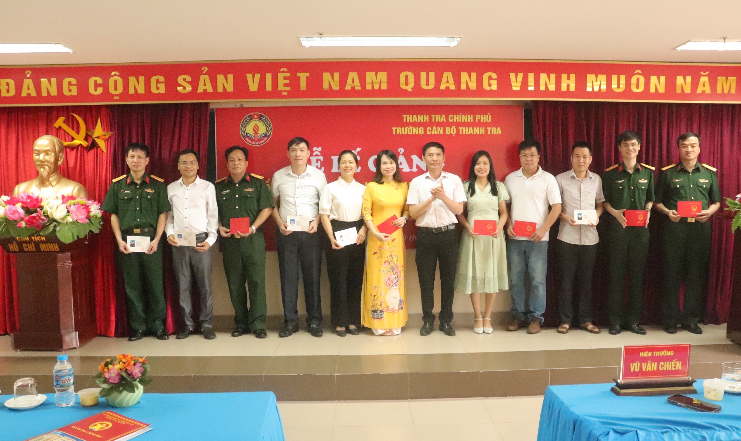 Lễ Bế giảng lớp bồi dưỡng nghiệp vụ Thanh tra viên chính K07 năm 2023