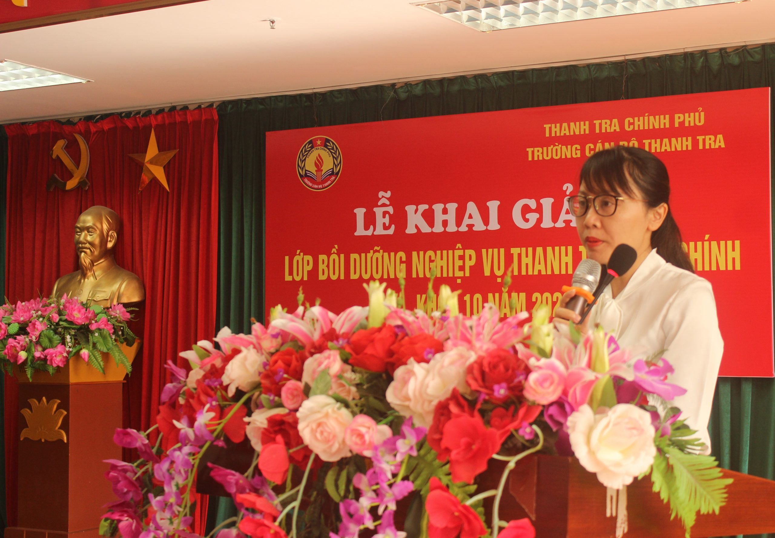 Khai giảng lớp bồi dưỡng nghiệp vụ Thanh tra viên chính K10 năm 2023
