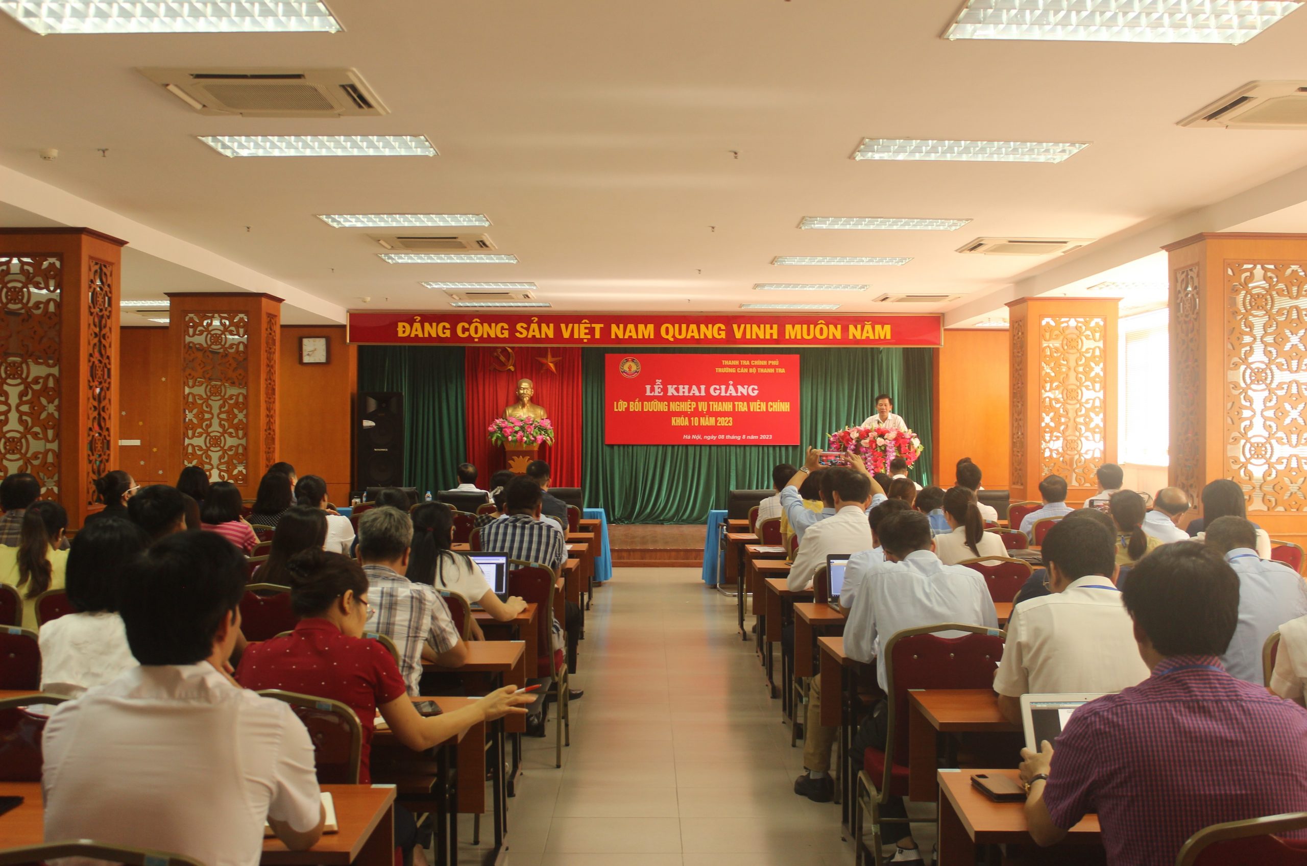 Khai giảng lớp bồi dưỡng nghiệp vụ Thanh tra viên chính K10 năm 2023