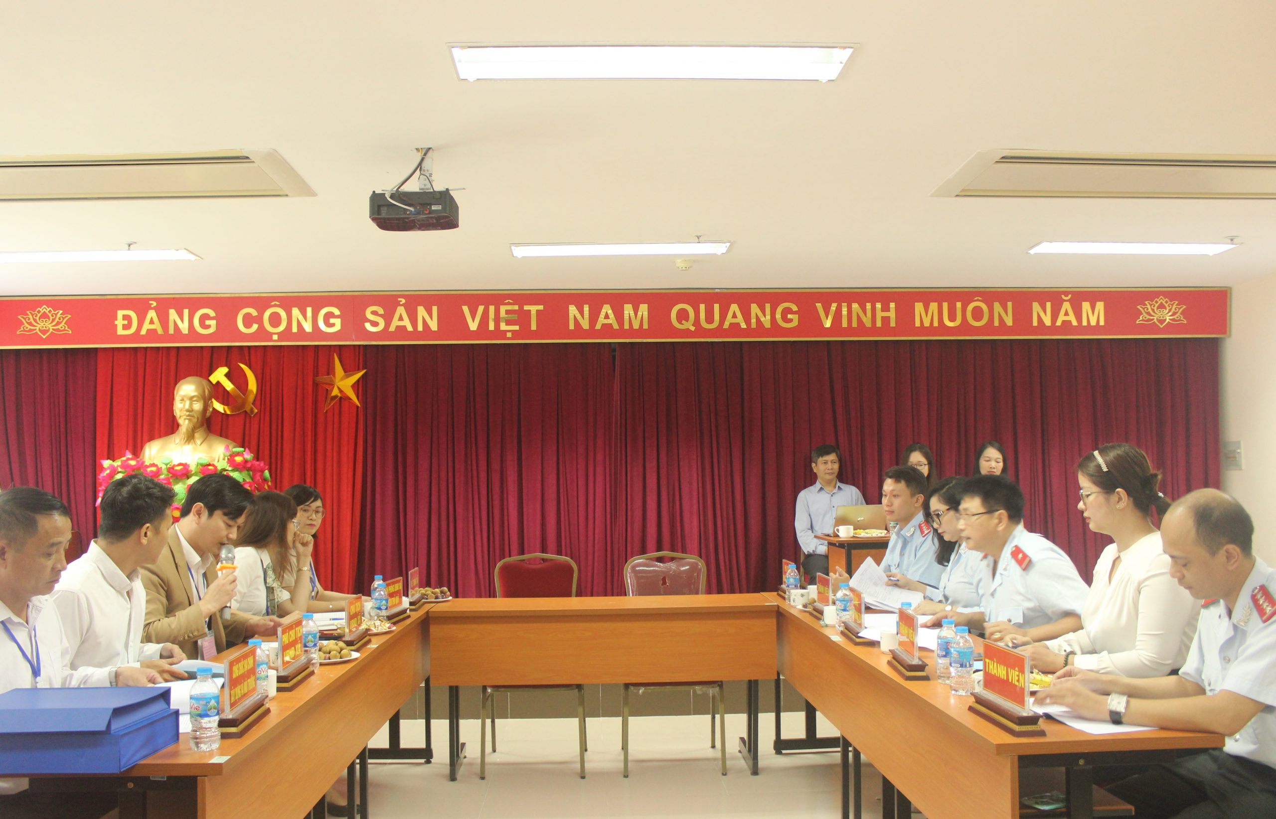 Xây dựng tình huống giả định gắn liền kiến thức lý luận với thực tiễn của lớp Thanh tra viên K10/2023