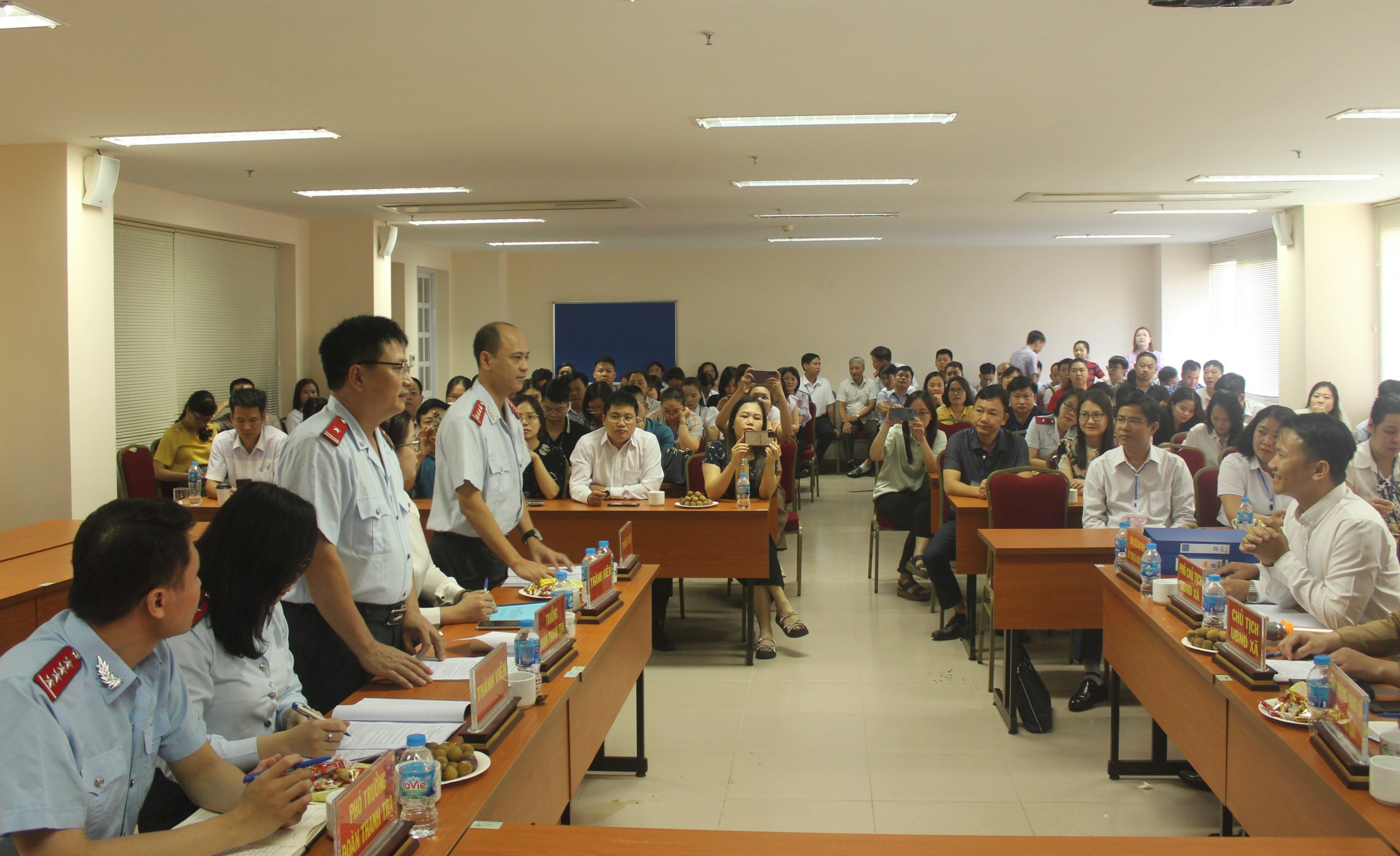 Xây dựng tình huống giả định gắn liền kiến thức lý luận với thực tiễn của lớp Thanh tra viên K10/2023