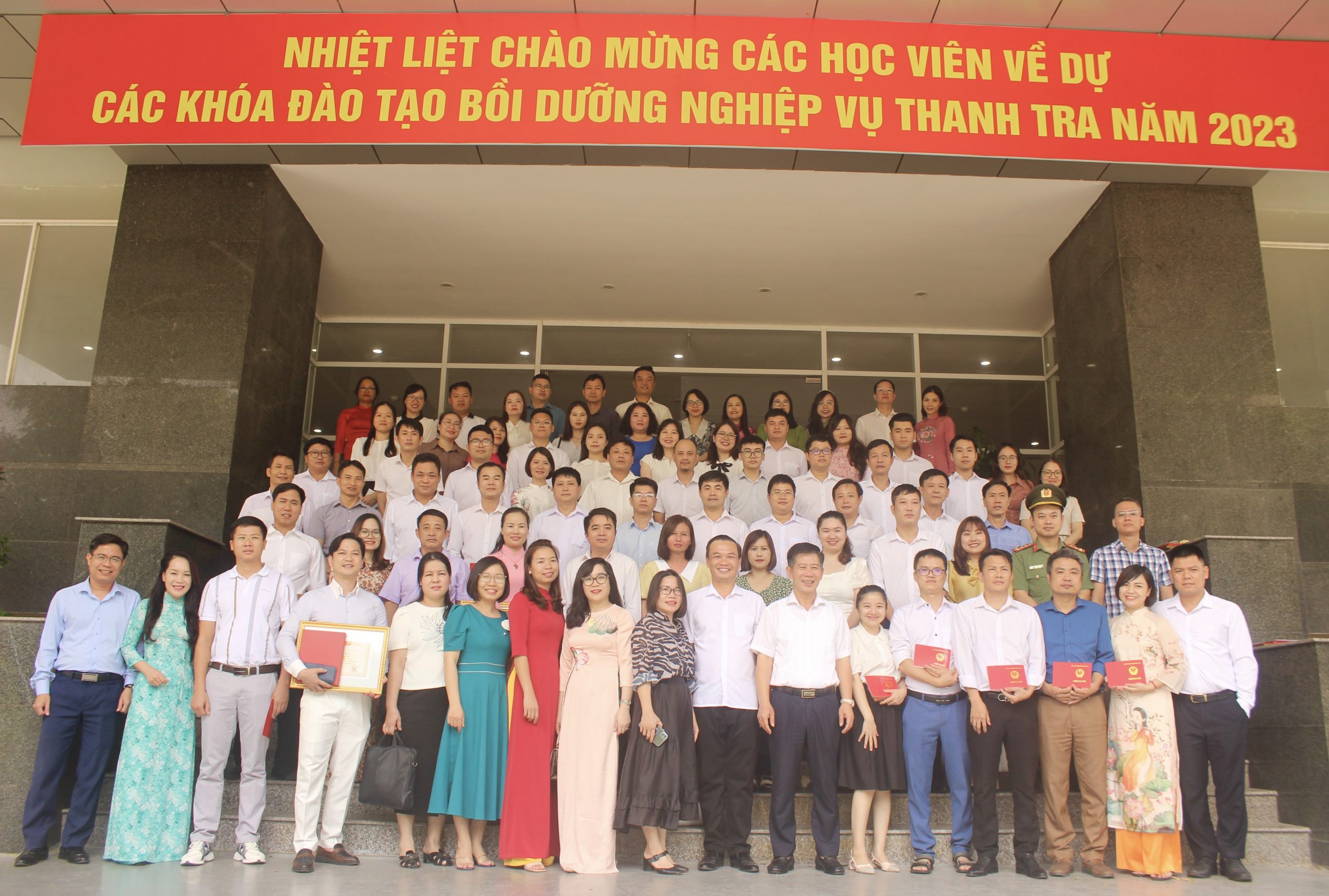 Lễ Bế giảng lớp bồi dưỡng nghiệp vụ Thanh tra viên K10 năm 2023