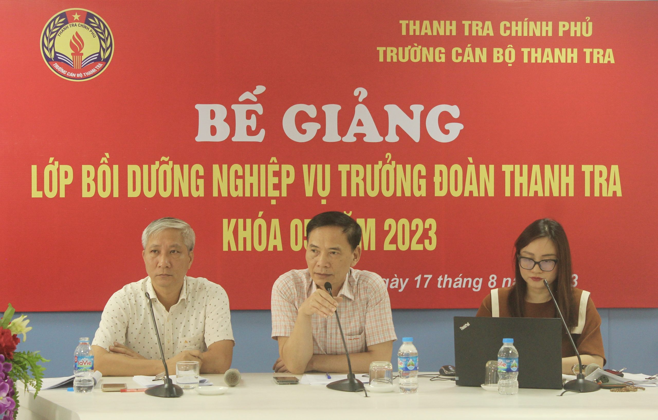 Bế giảng lớp Bồi dưỡng nghiệp vụ Trưởng đoàn thanh tra khóa 05/2023 theo hình thức trực tuyến
