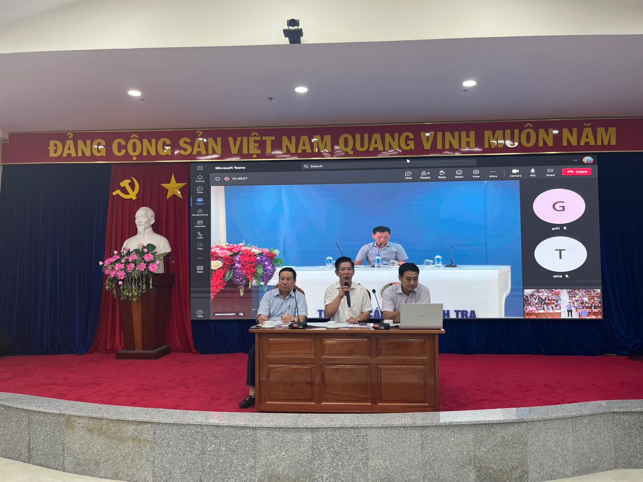 Lễ Bế giảng lớp bồi dưỡng kỹ năng xử phạt vi phạm hành chính khóa 04 năm 2023