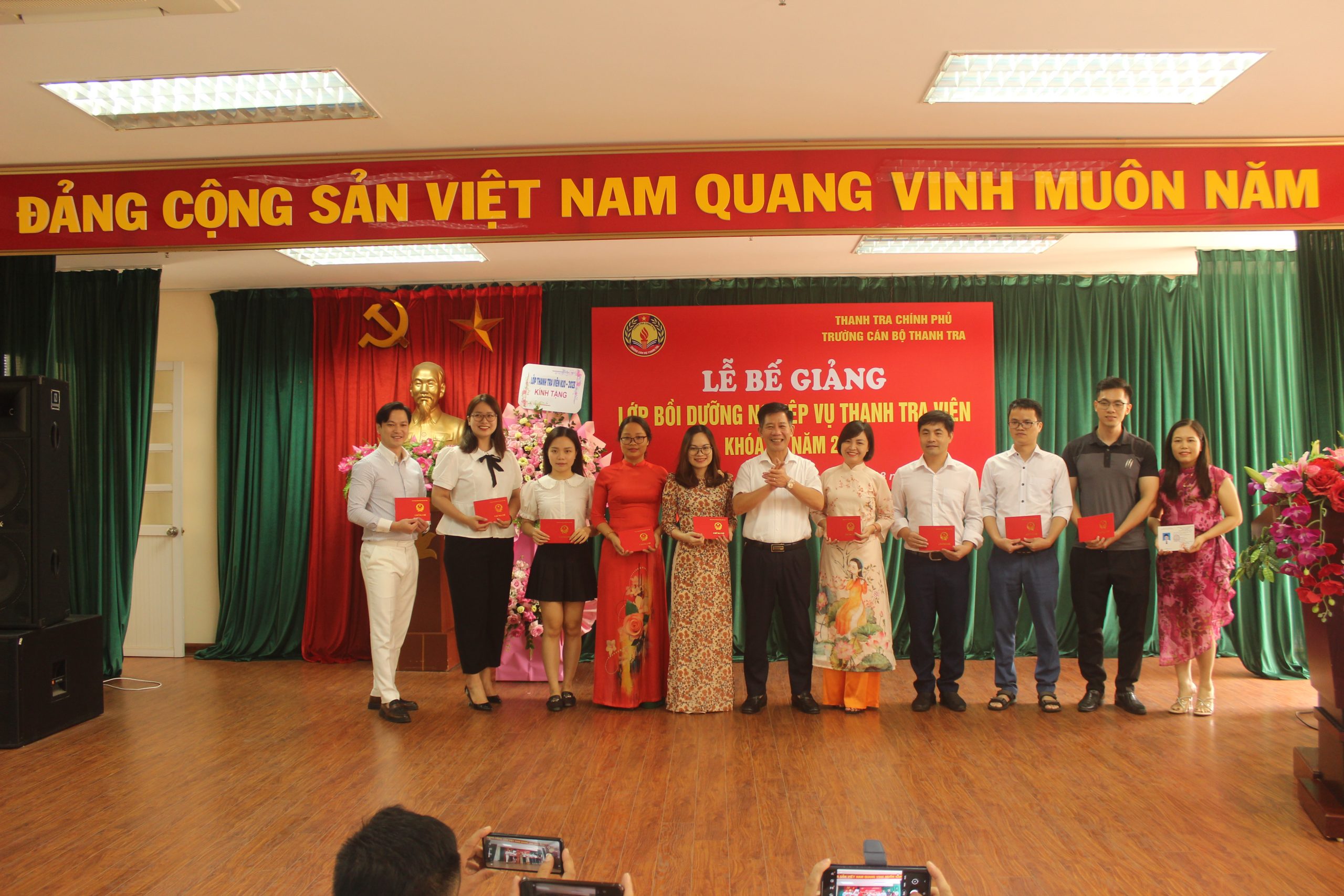 Lễ Bế giảng lớp bồi dưỡng nghiệp vụ Thanh tra viên K10 năm 2023