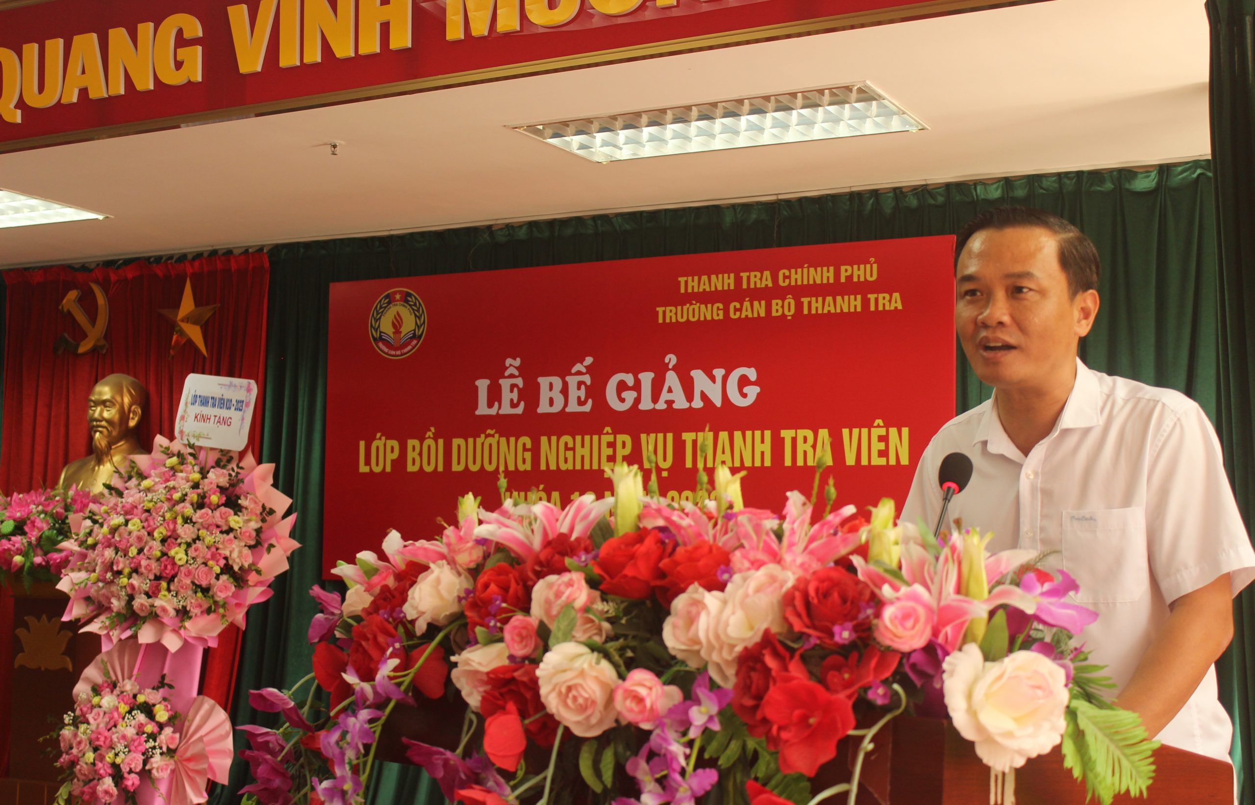 Lễ Bế giảng lớp bồi dưỡng nghiệp vụ Thanh tra viên K10 năm 2023