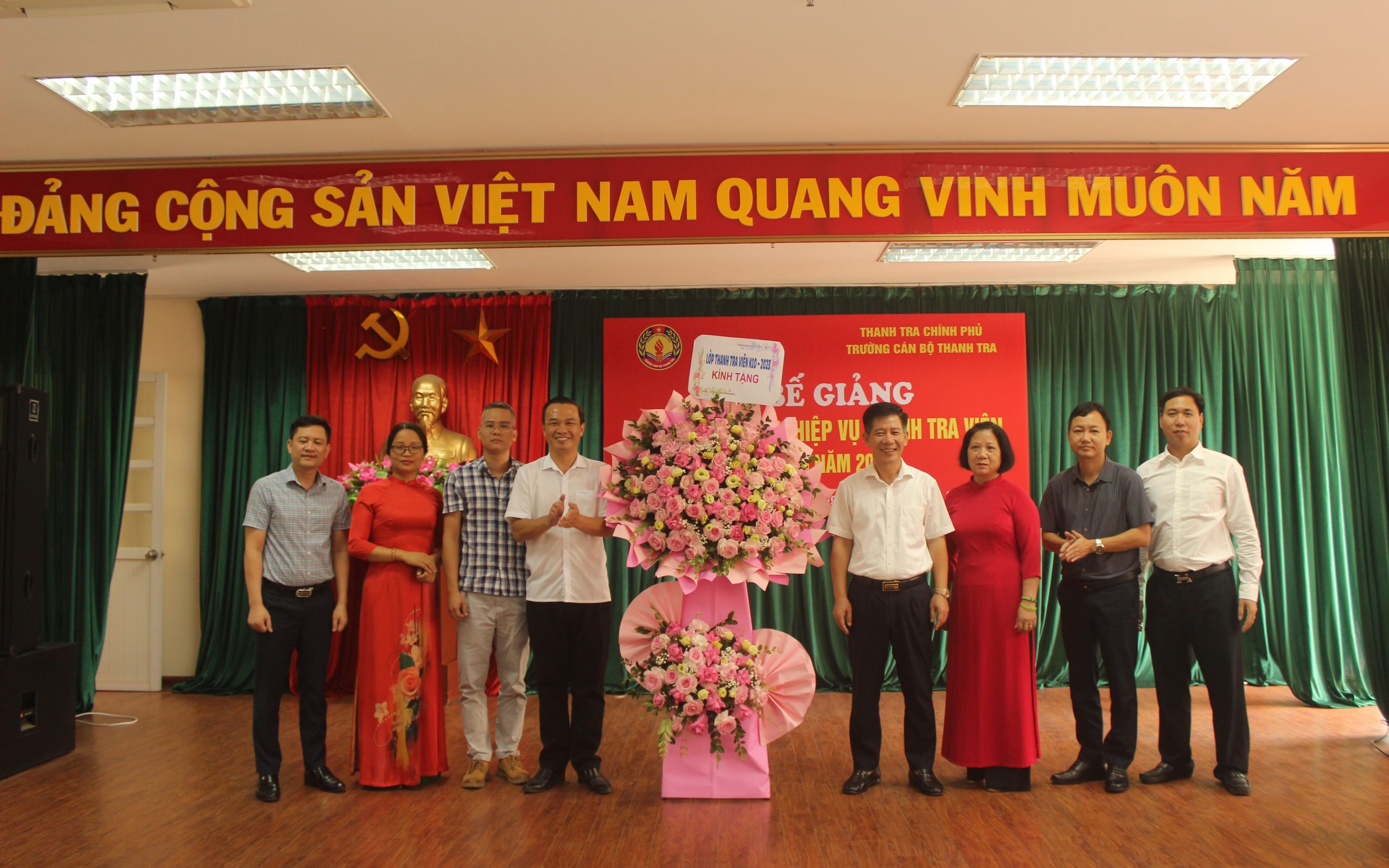 Lễ Bế giảng lớp bồi dưỡng nghiệp vụ Thanh tra viên K10 năm 2023