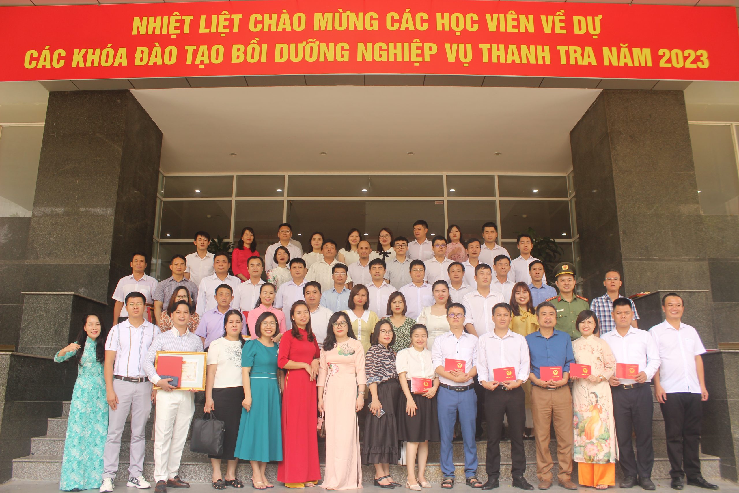 Lễ Bế giảng lớp bồi dưỡng nghiệp vụ Thanh tra viên K10 năm 2023