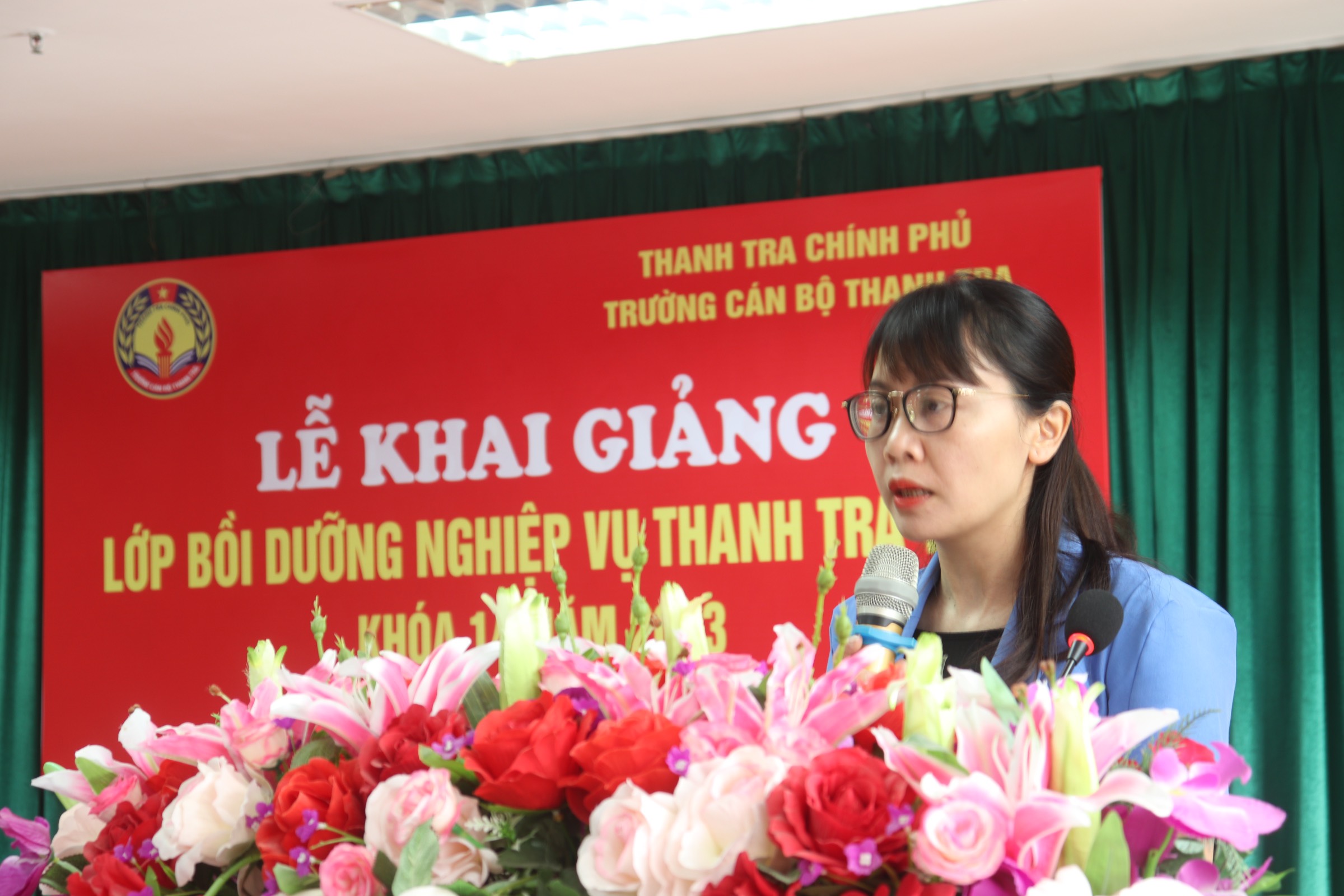 Khai giảng lớp bồi dưỡng nghiệp vụ thanh tra viên K14 năm 2023