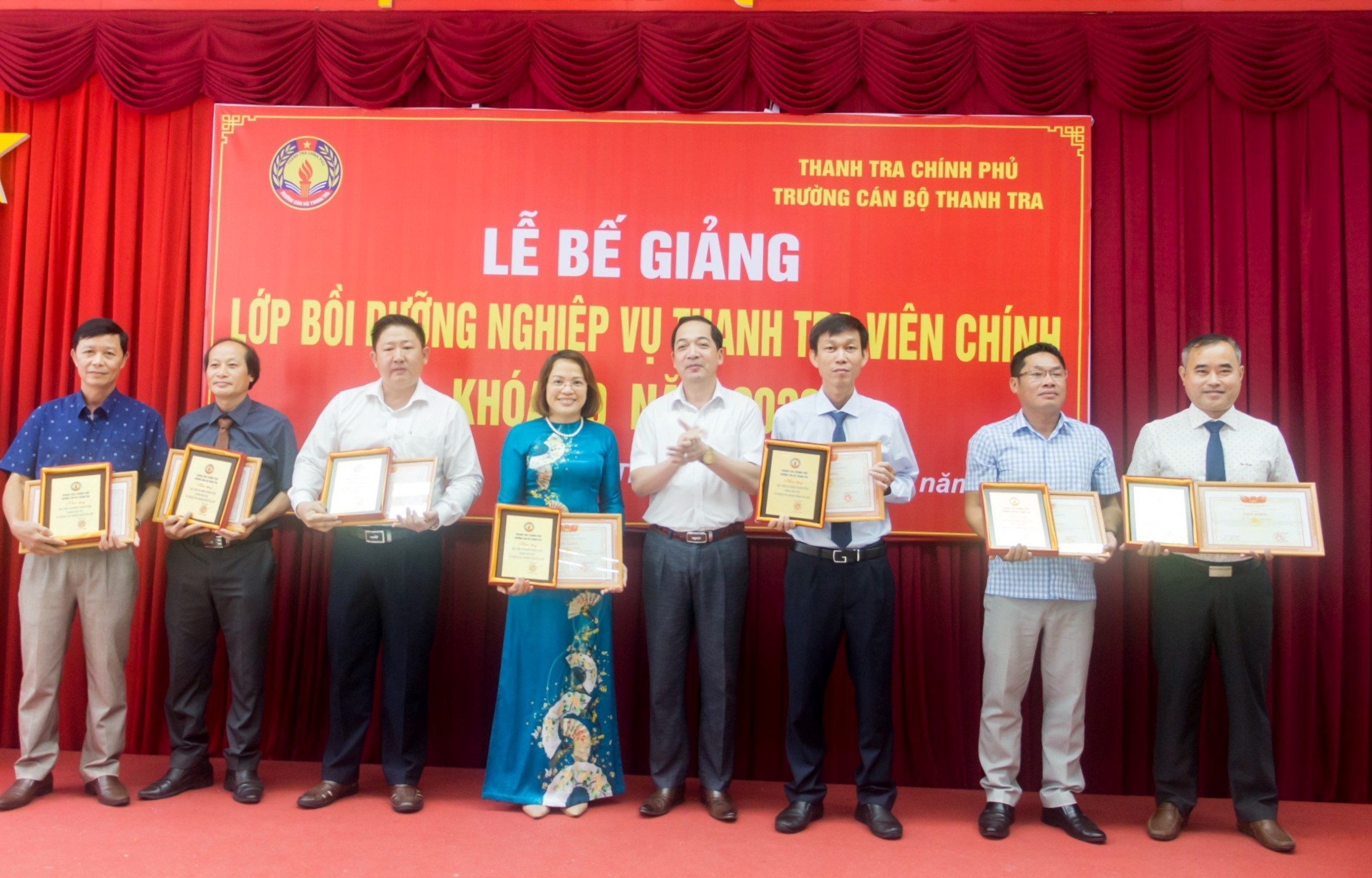 Bế giảng lớp Bồi dưỡng nghiệp vụ Thanh tra viên chính Khóa 09 năm 2023 tại Trung tâm Đào tạo, Bồi dưỡng Nha Trang