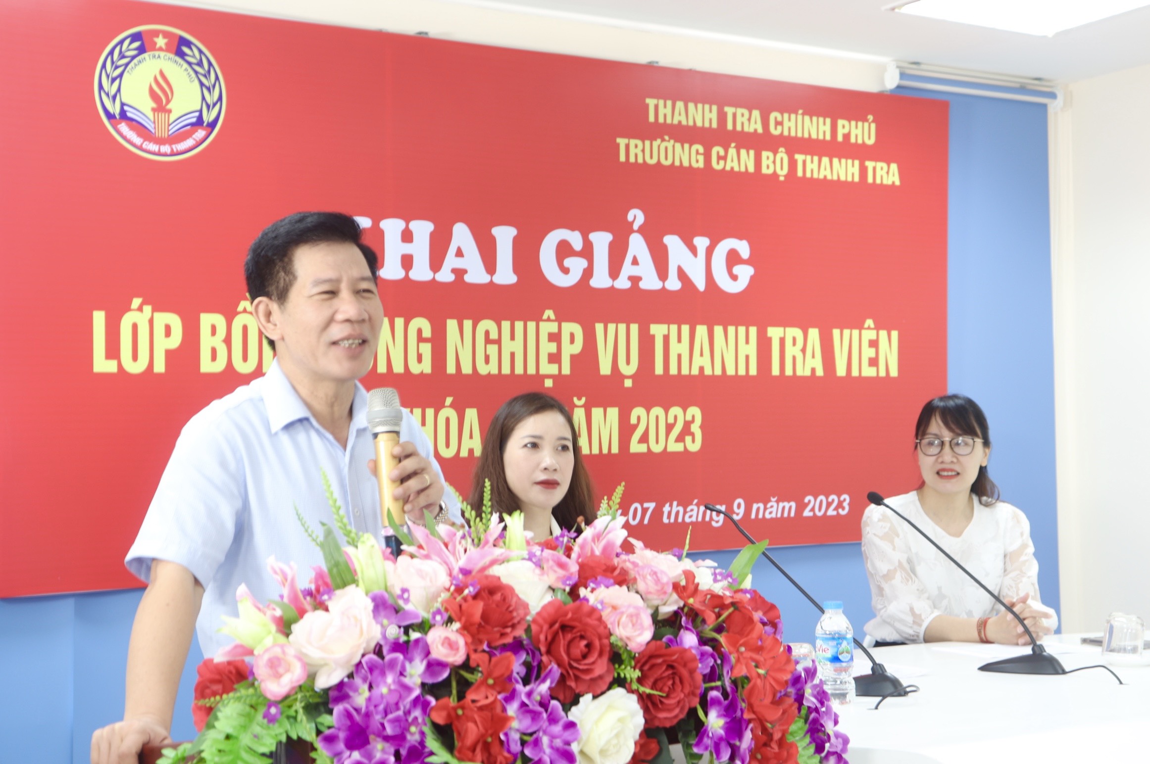 Khai giảng lớp Bồi dưỡng Nghiệp vụ thanh tra viên Khóa 16 năm 2023 theo hình thức trực tuyến