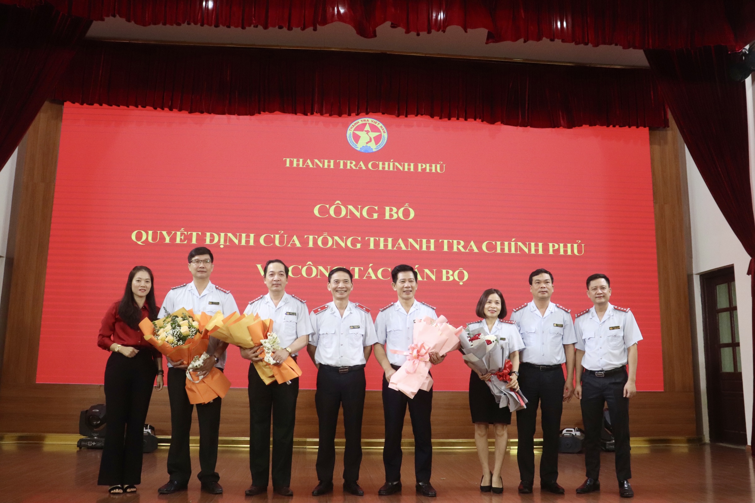 Thanh tra Chính phủ công bố quyết định về công tác cán bộ