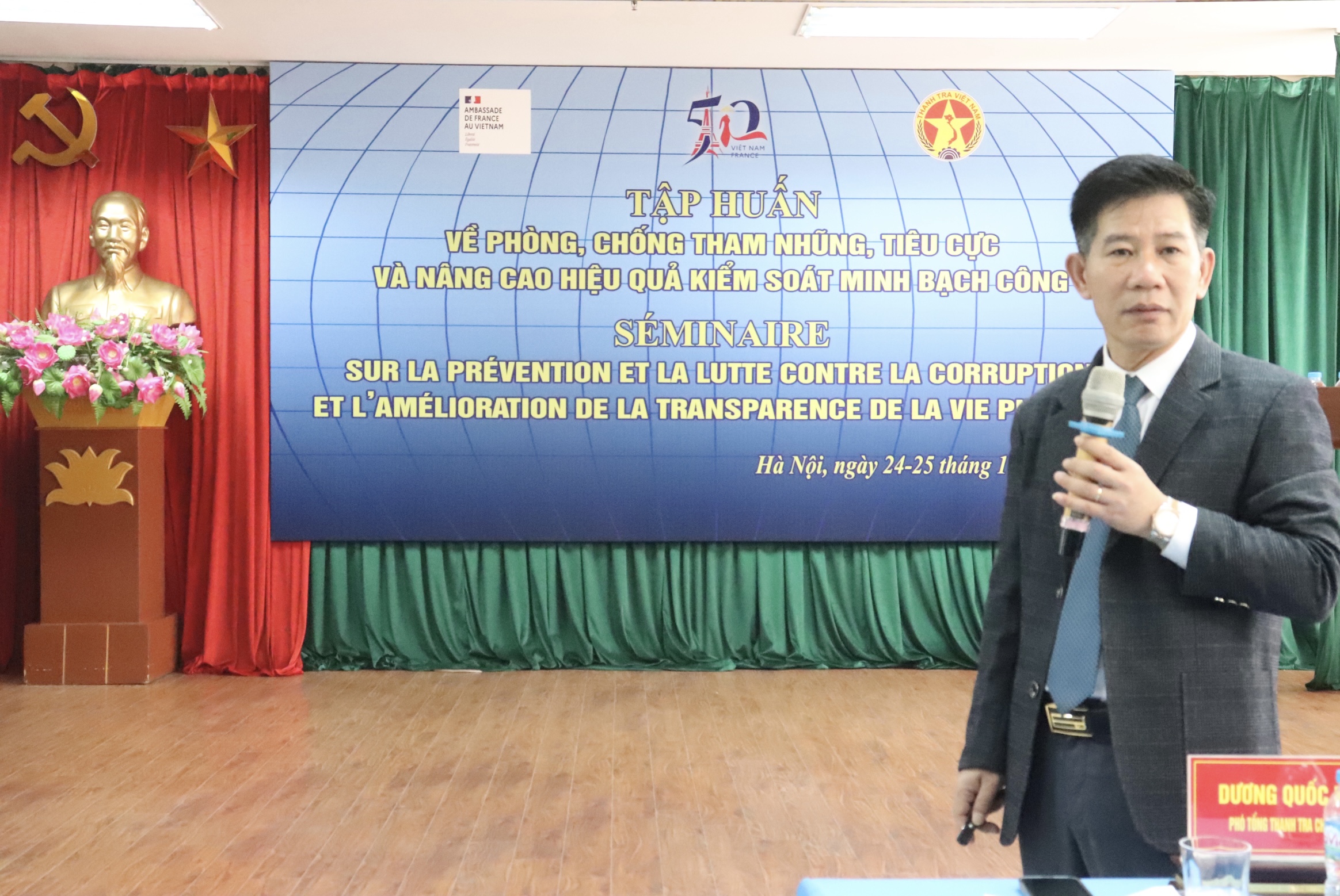 Bế mạc hội nghị tập huấn:“Phòng, chống tham nhũng, tiêu cực và nâng cao hiệu quả kiểm soát minh bạch công” đã thành công tốt đẹp