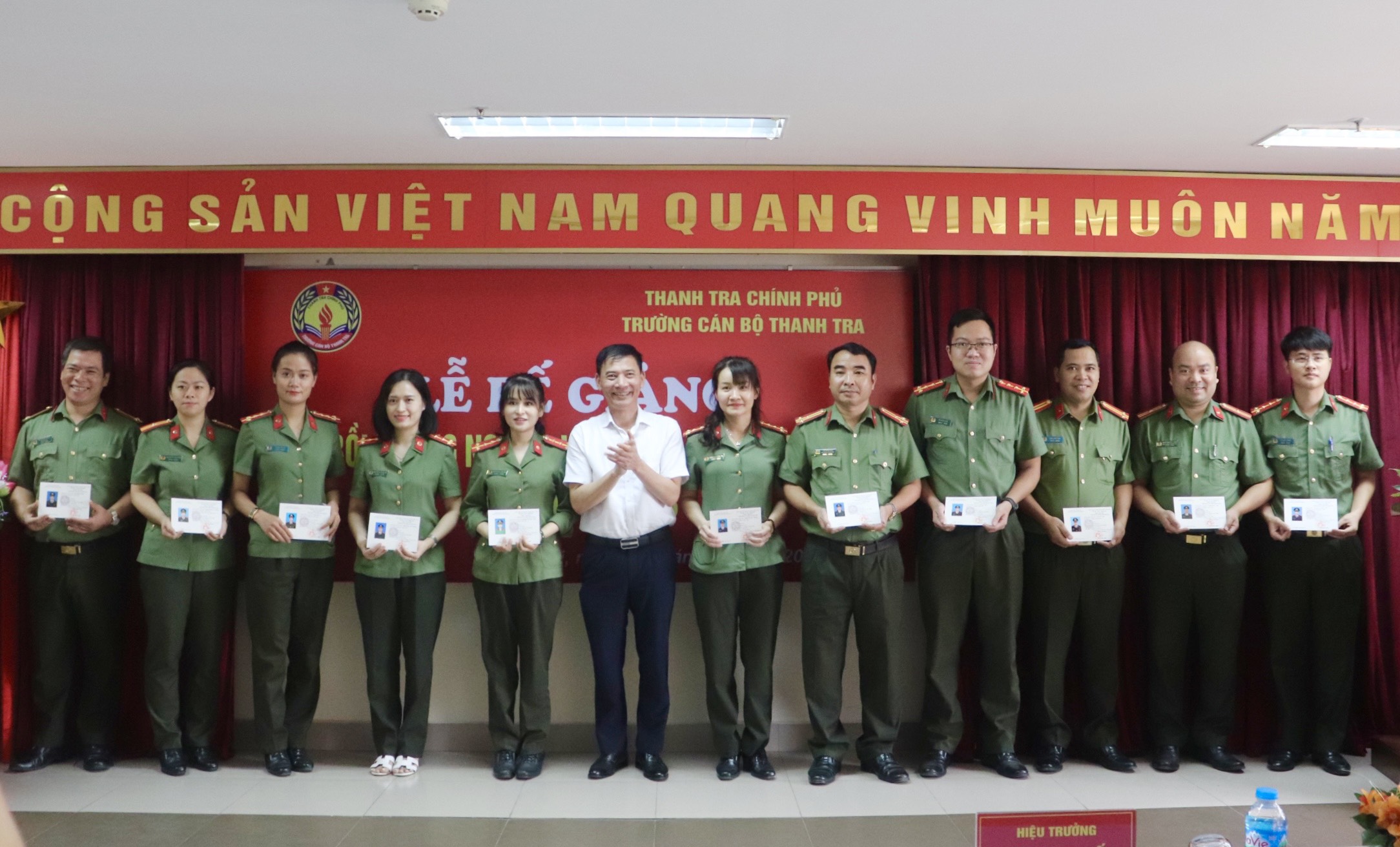 Bế giảng Lớp bồi dưỡng nghiệp vụ Thanh tra viên chính K11/2023