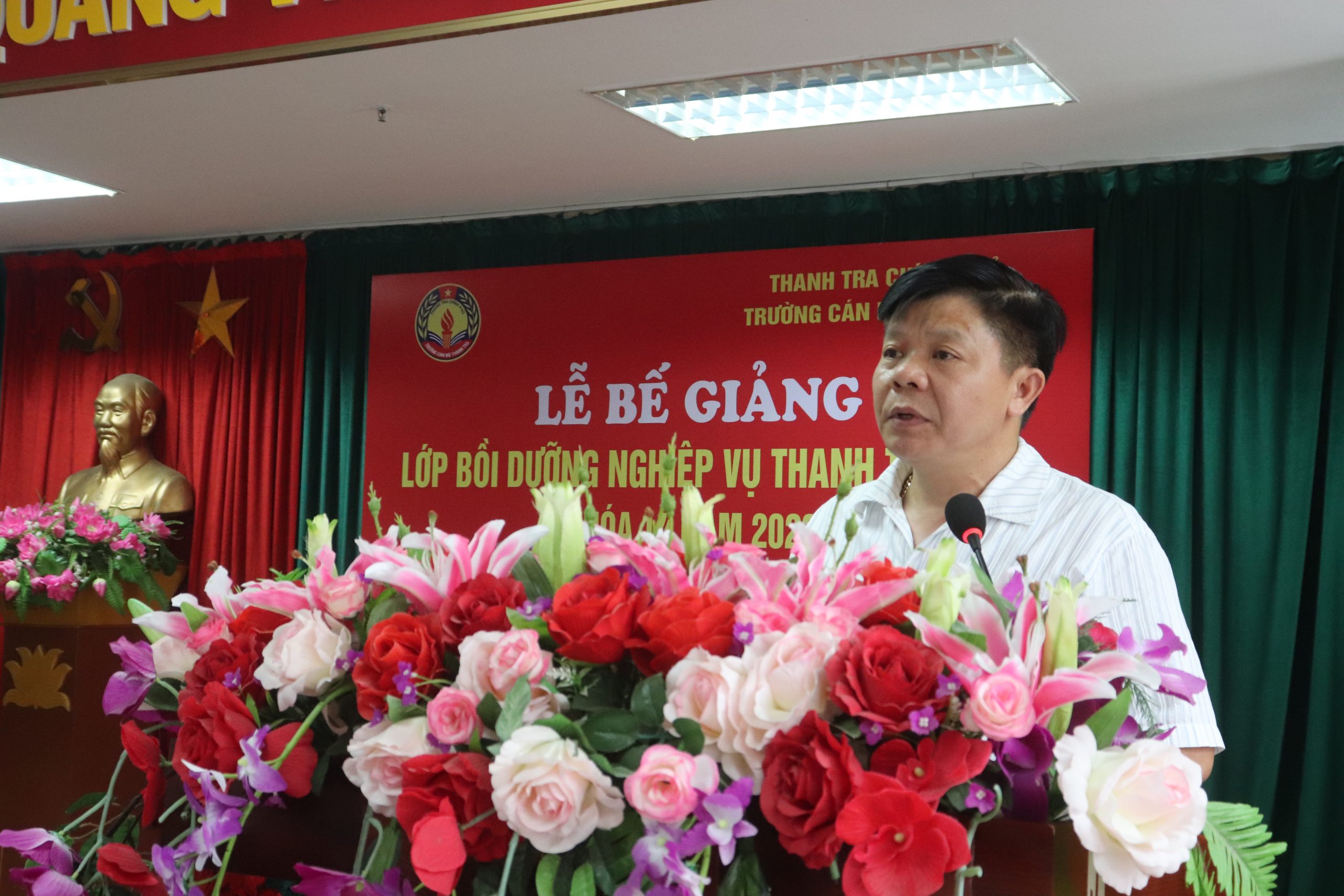 Lễ Bế giảng lớp bồi dưỡng nghiệp vụ Thanh tra viên K14 năm 2023