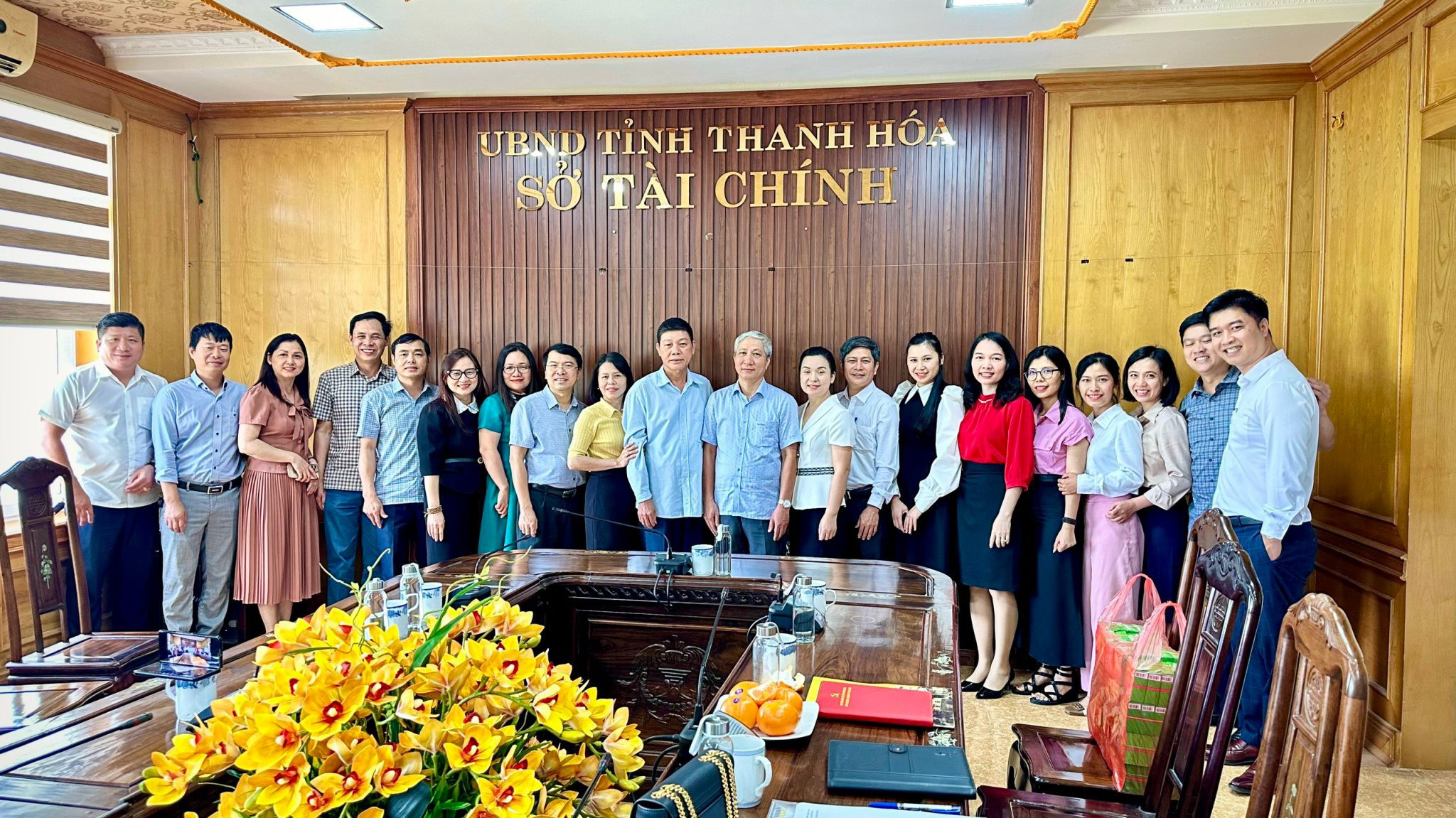 Khoa Nghiệp vụ Thanh tra tổ chức đi trao đổi kinh nghiệm thực tiễn về công tác thanh tra tại các cơ quan thanh tra trên địa bàn tỉnh Thanh Hóa