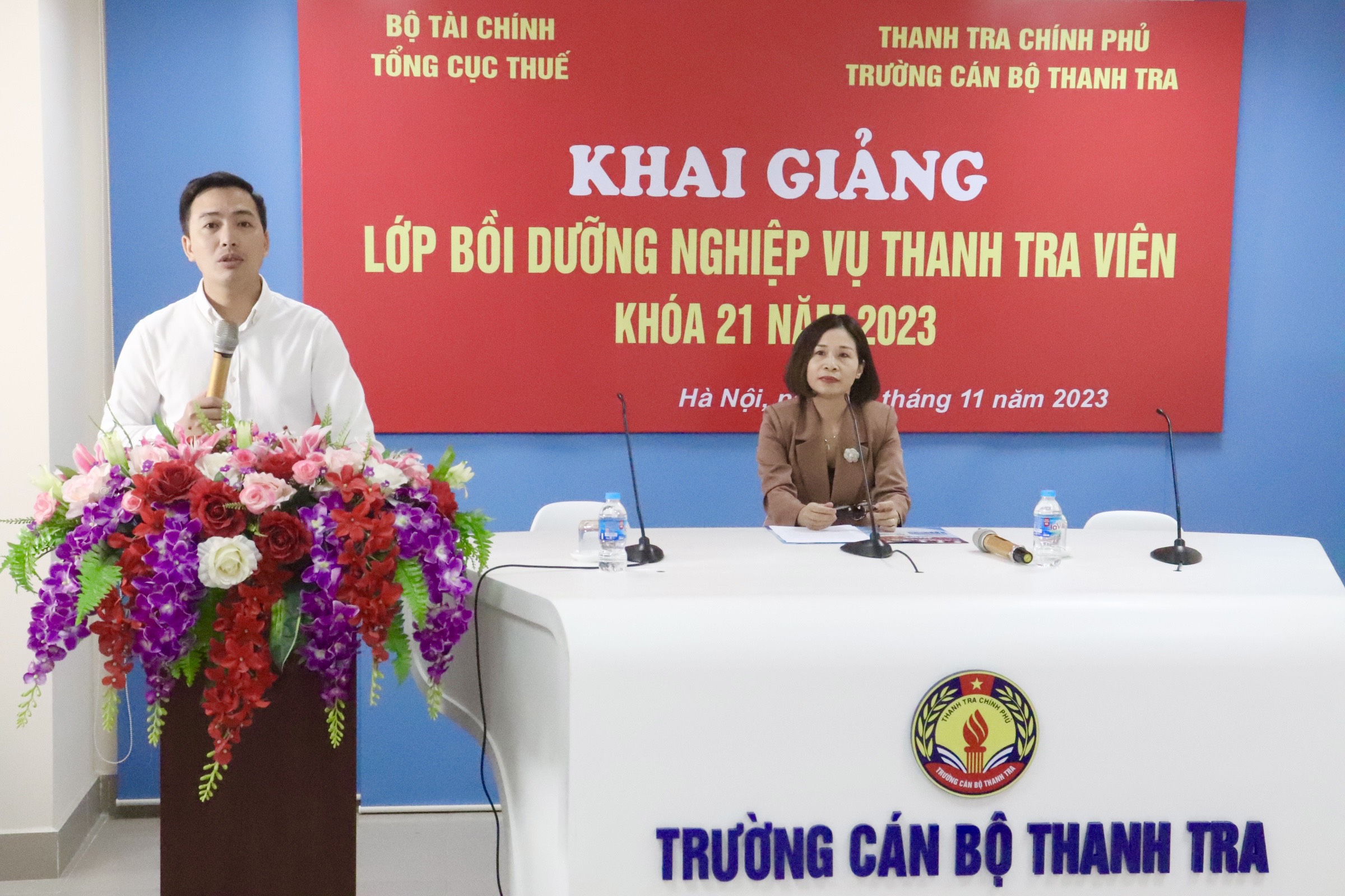 Khai giảng lớp bồi dưỡng nghiệp vụ thanh tra viên K21 năm 2023 theo hình thức trực tuyến