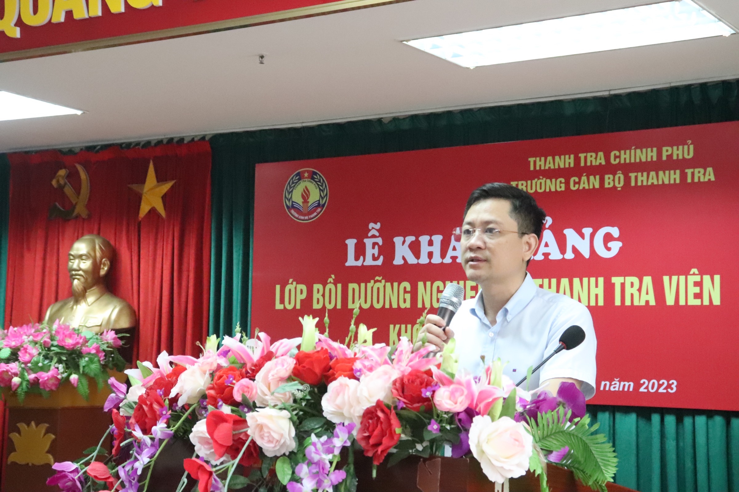 Khai giảng lớp bồi dưỡng nghiệp vụ thanh tra viên K20 năm 2023