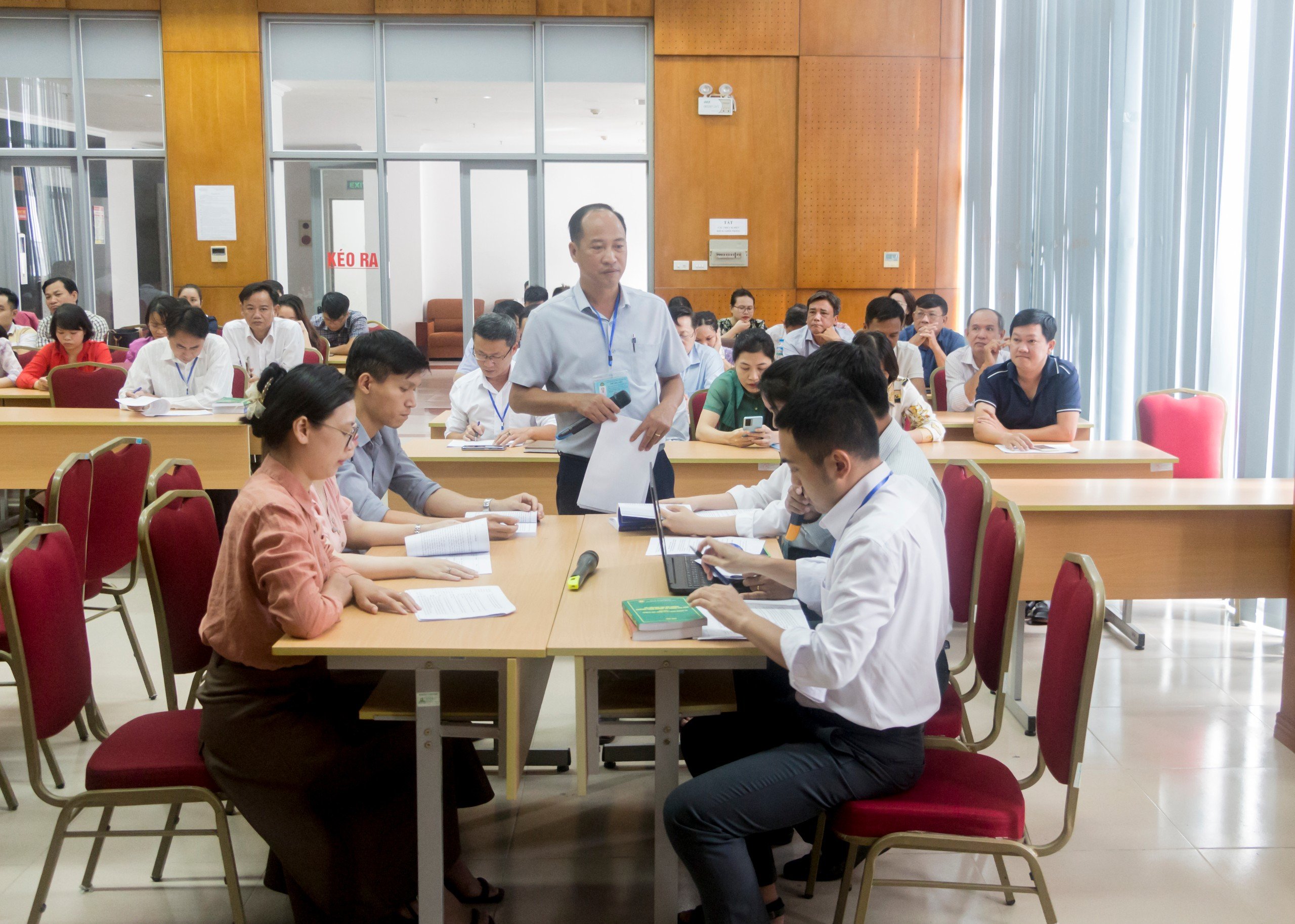 Xây dựng tình huống gắn kiến thức lý luận với thực tiễn nghiệp vụ thanh tra