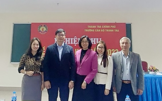 Nghiệm thu đề tài “Xây dựng phương pháp thực hành cho các lớp bồi dưỡng nghiệp vụ thanh tra”