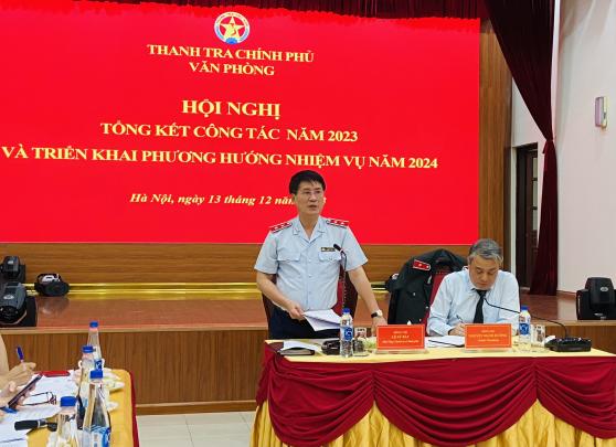 Văn phòng Thanh tra Chính phủ tổng kết công tác năm 2023