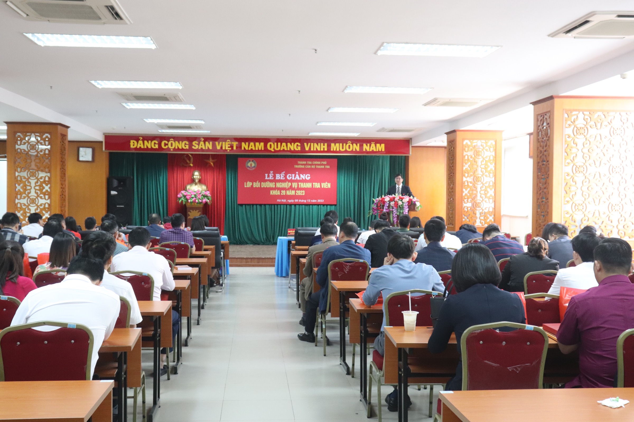 Lễ Bế giảng lớp bồi dưỡng nghiệp vụ Thanh tra viên K20 năm 2023