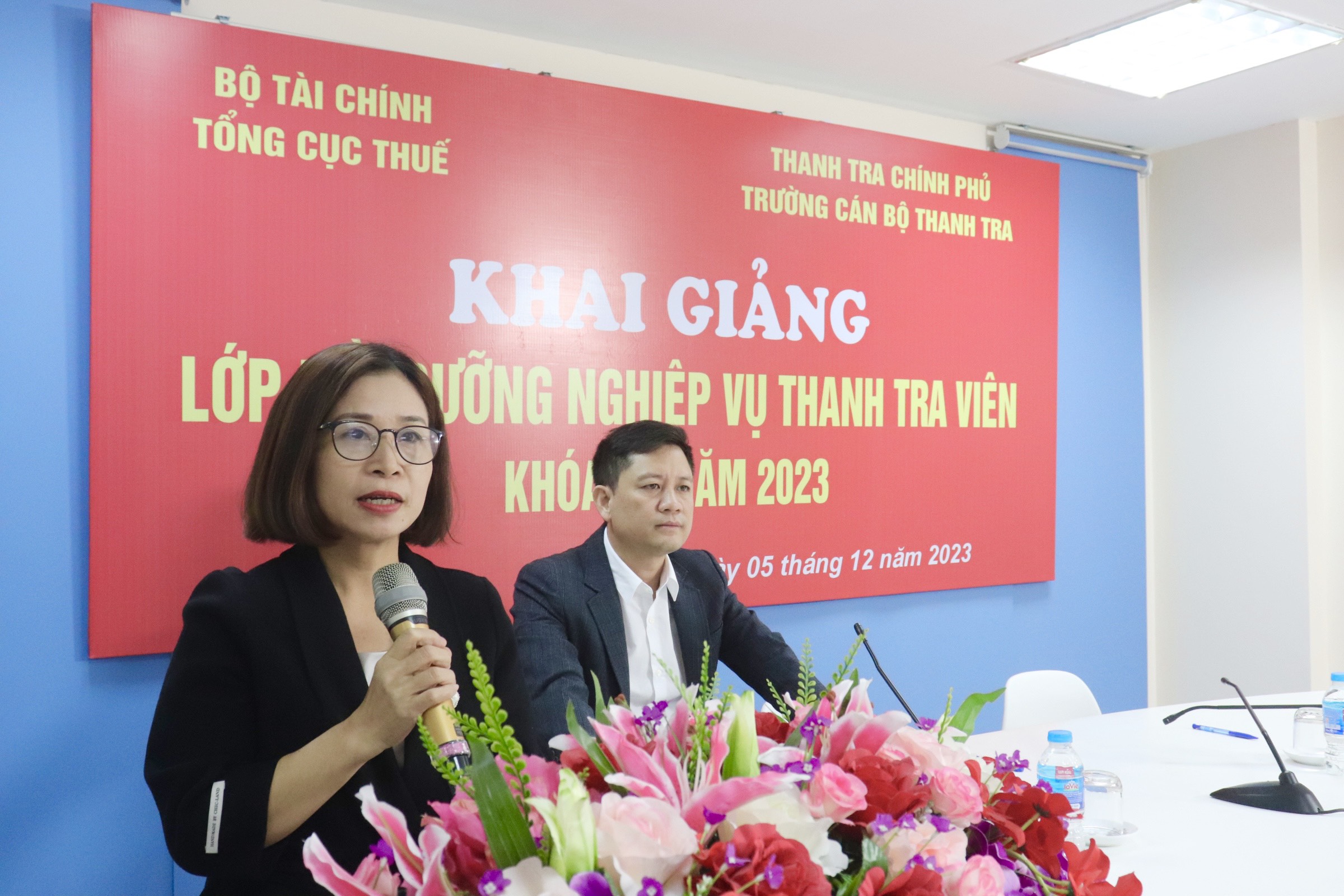 Khai giảng lớp bồi dưỡng nghiệp vụ thanh tra viên K23 năm 2023 theo hình thức trực tuyến